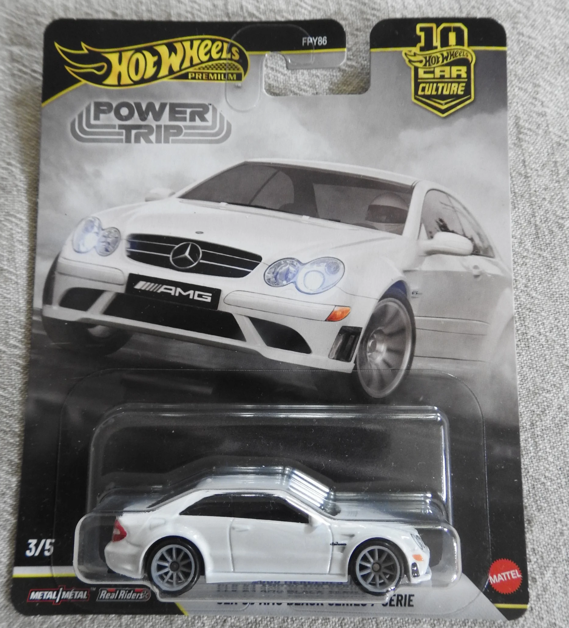 hot wheels power trip merceces benz