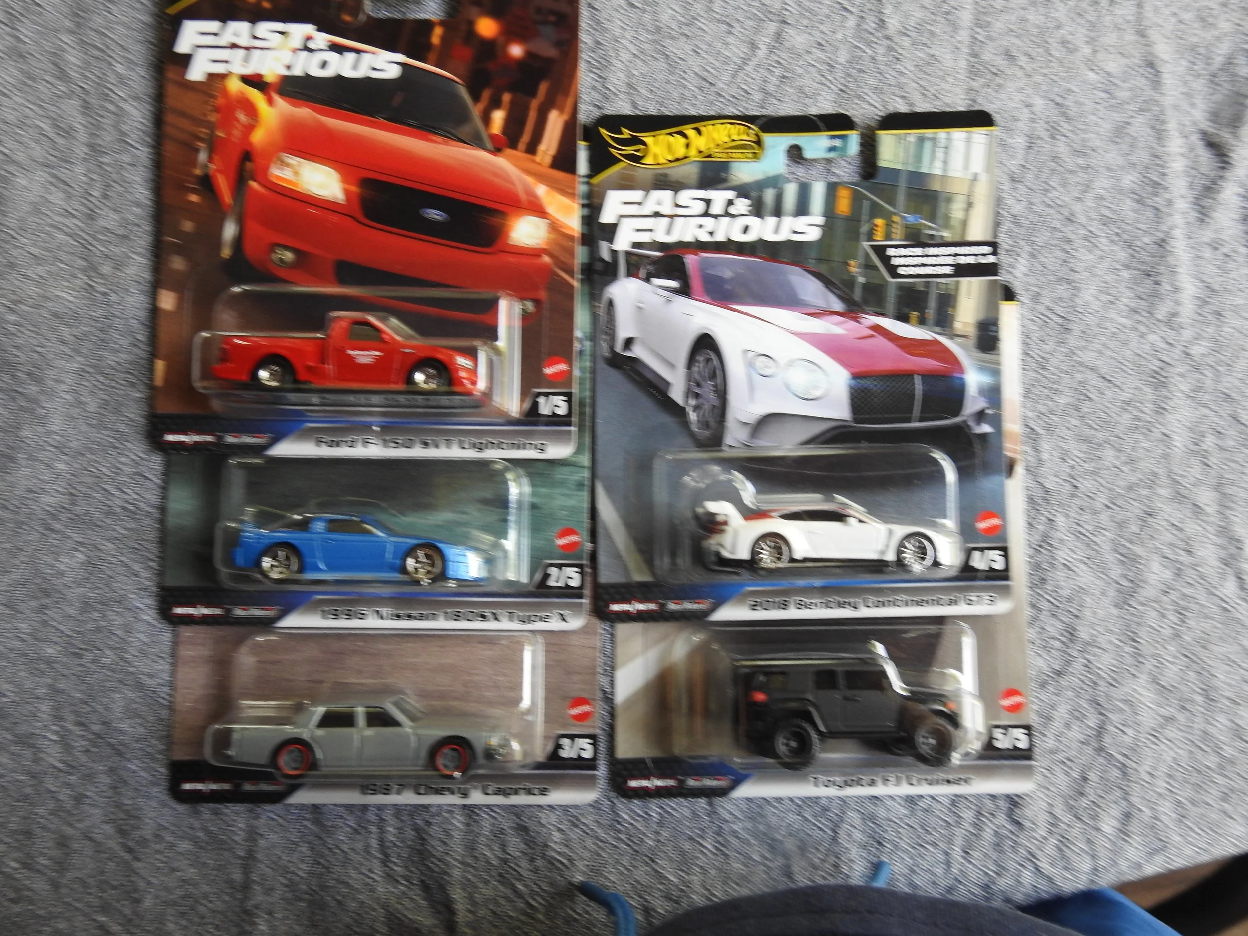 Hot Wheels Fast and Furious Collector Set