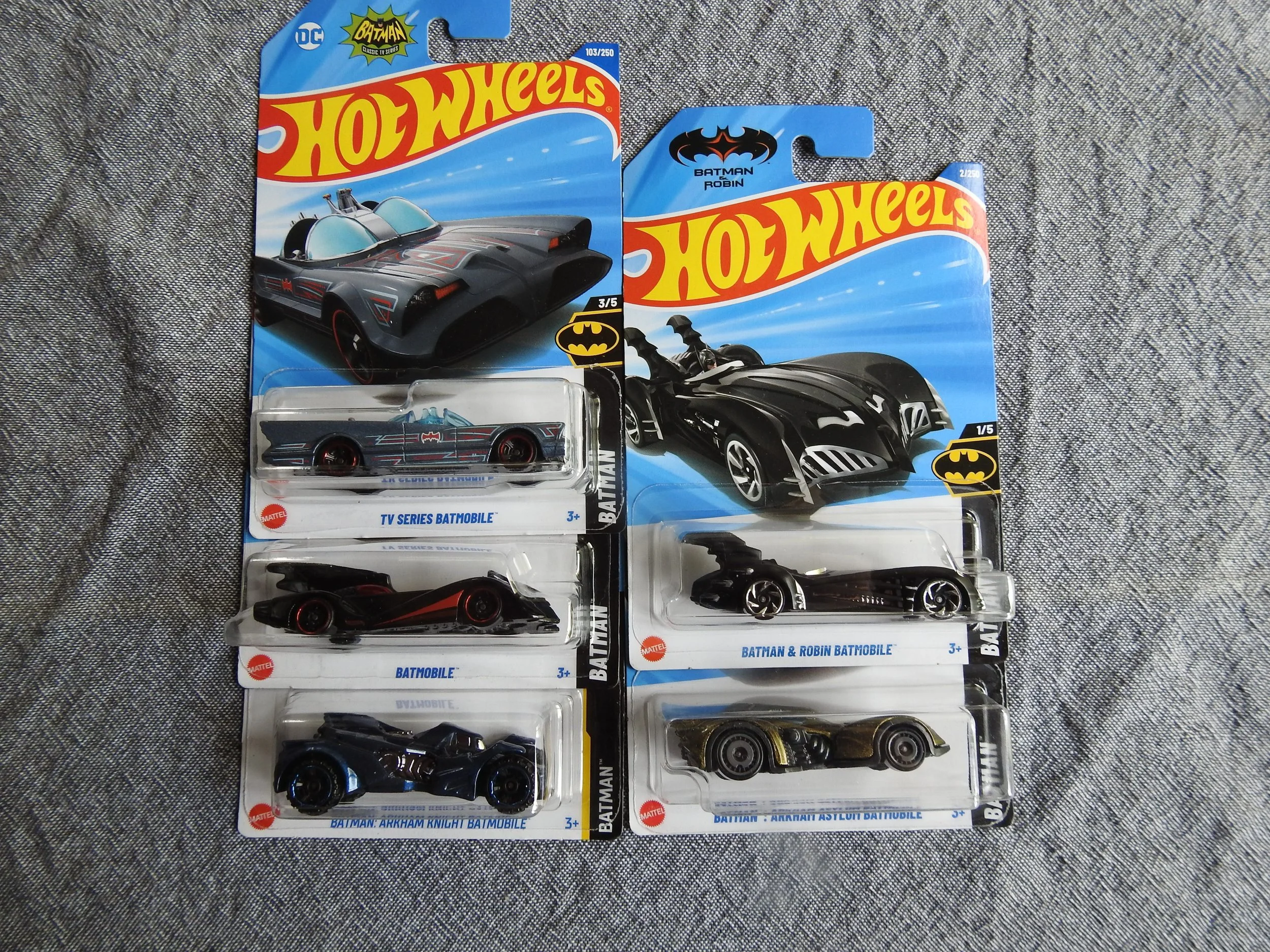 Hot Wheels Batman Batmobile Collection