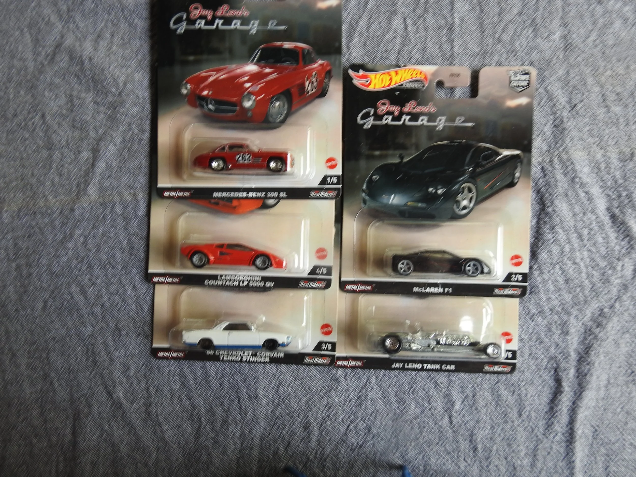 Hot Wheels Premium Jay Leno's Garage Collection