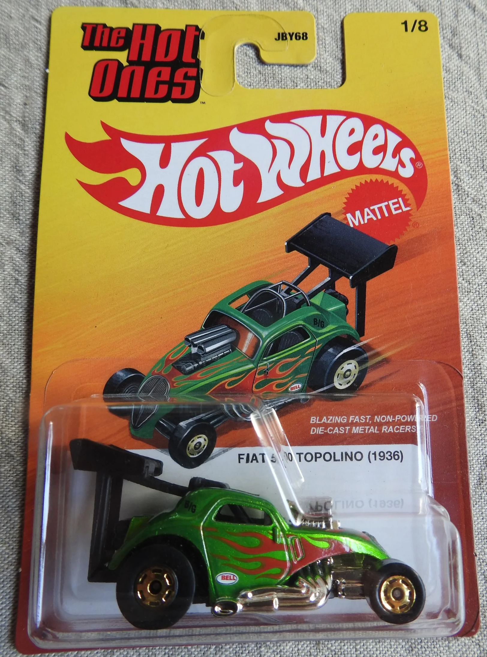 Hot Wheels 'The Hot Ones' Fiat 500 Topolino