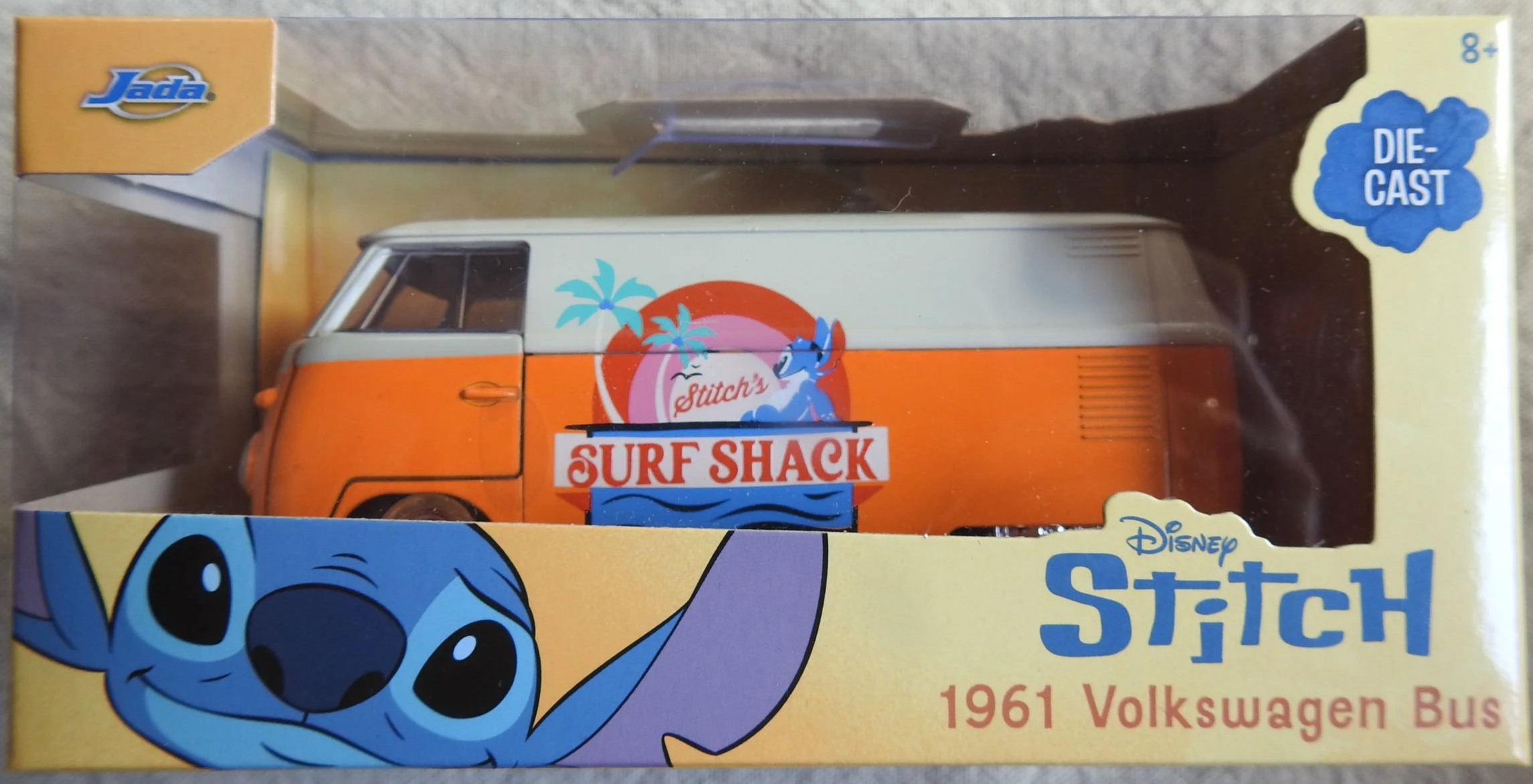 Disney Stitch's Surf Shack VW Bus Die-Cast Model