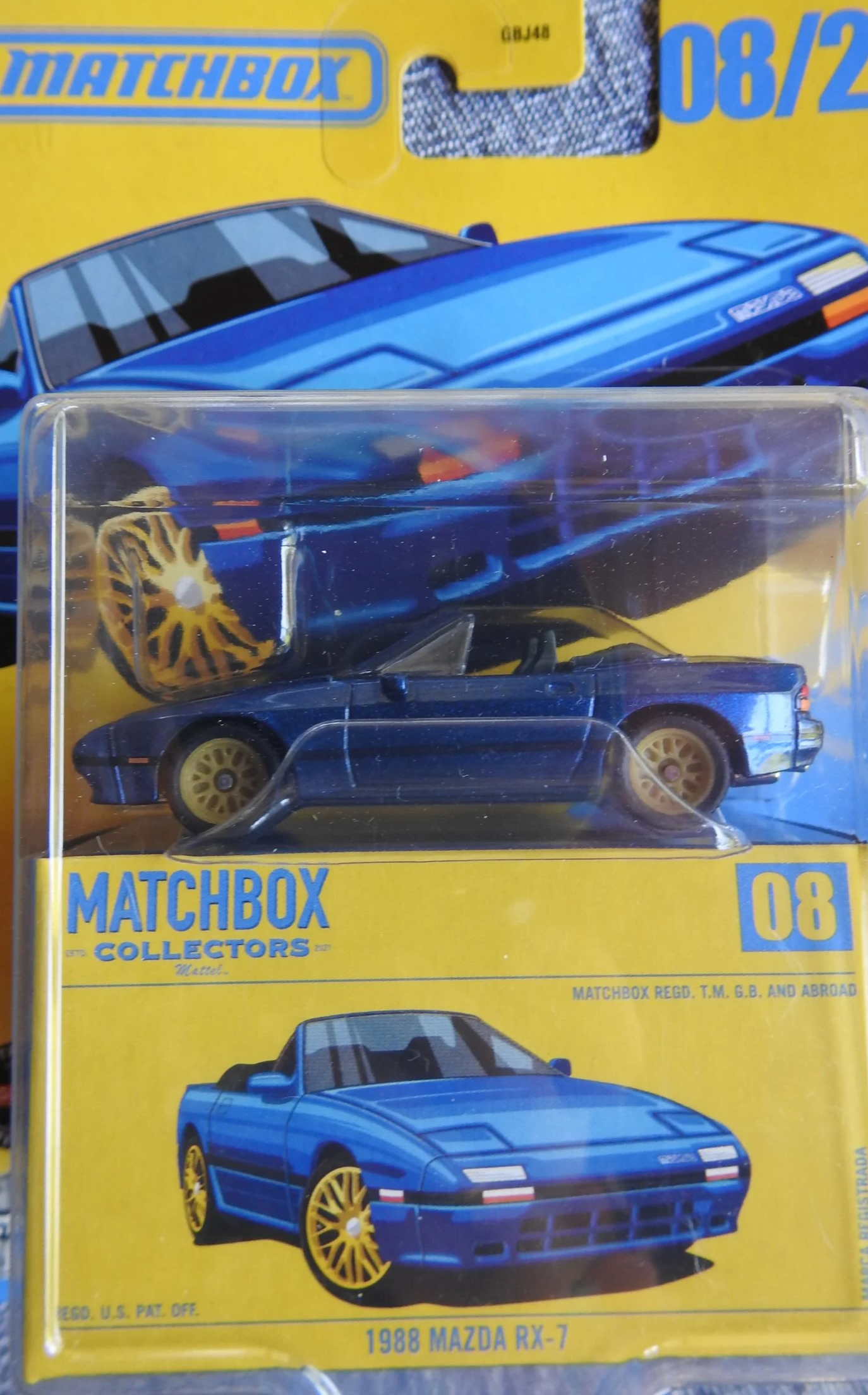 Matchbox 1988 Mazda RX-7 Diecast Model