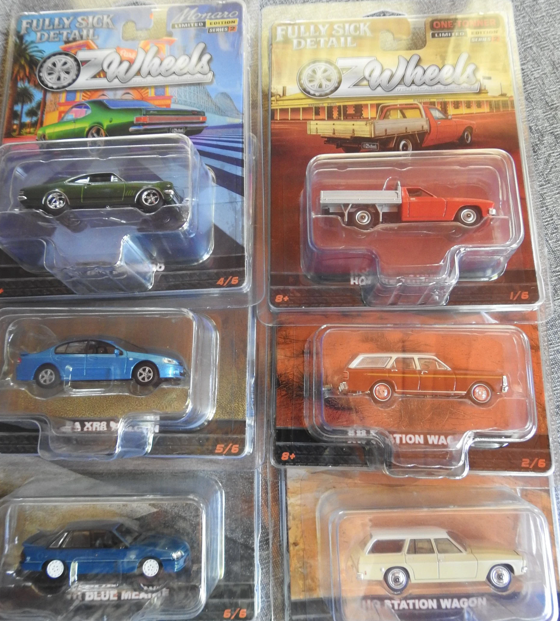 OZ Wheels Fully Sick Detail Series 2 set of 6