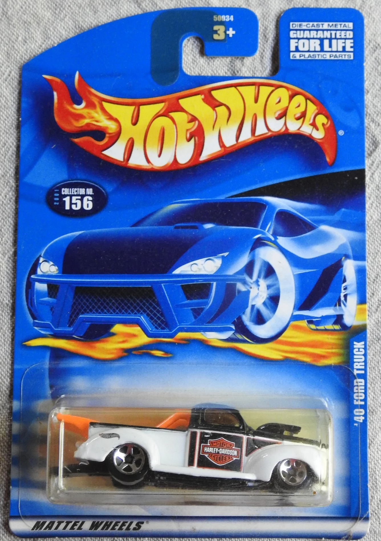 Hot Wheels '40 Ford Harley Davidson Collector's Edition