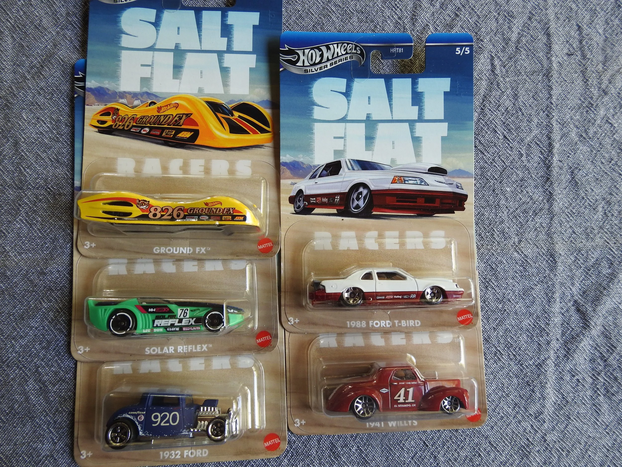 Hot Wheels Salt Flat Racers Collector Set