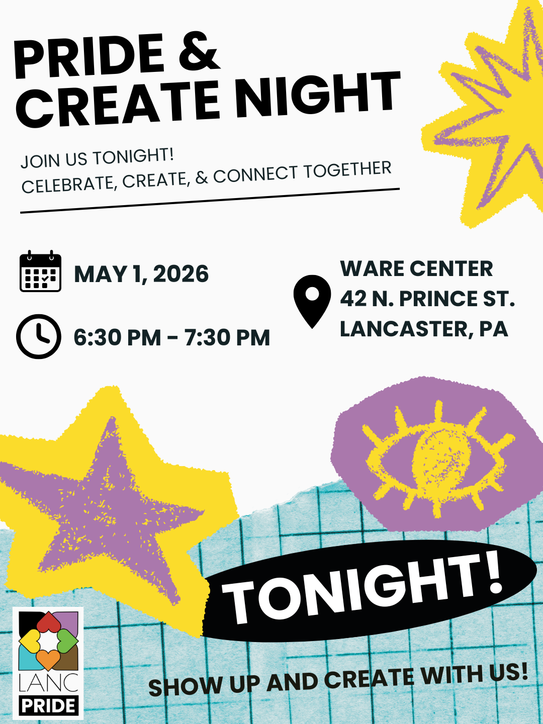 First Friday Pride & Create Night