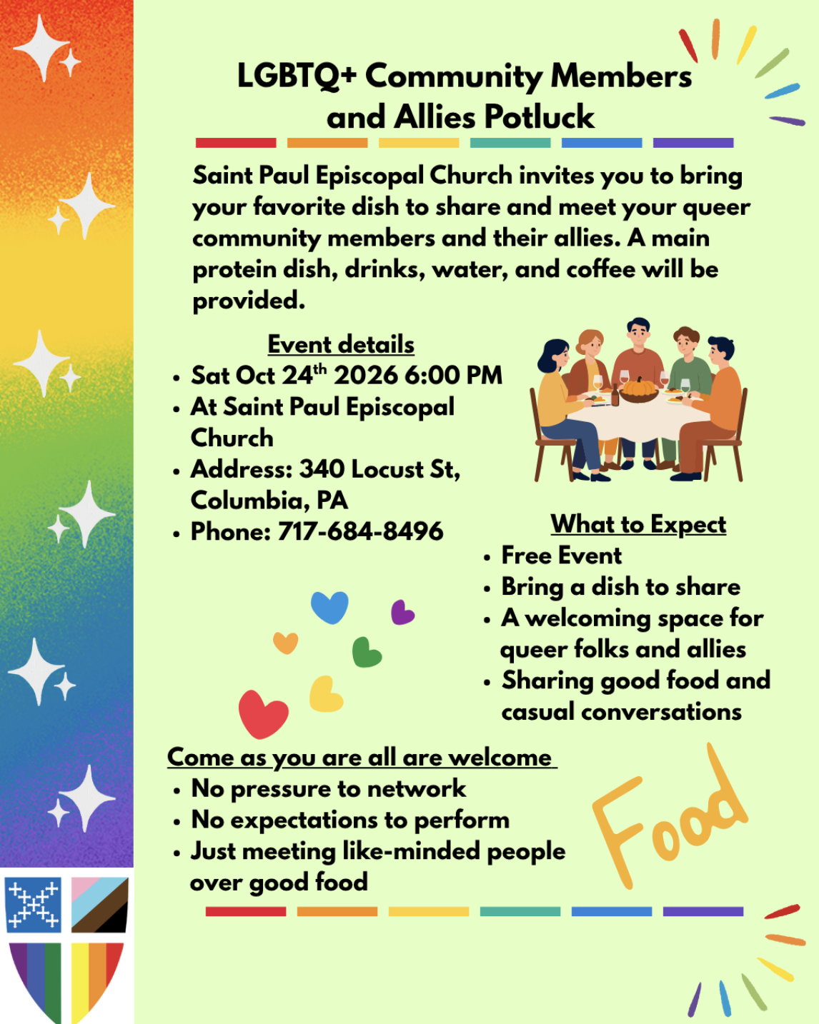 LGBTQ+ Community Members & Allies Potluck