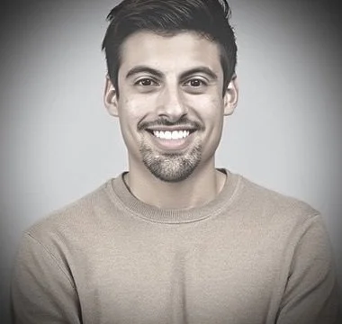 A photo of Jorge Granados, Assistant Festival Director, for the Lancaster Pride Board