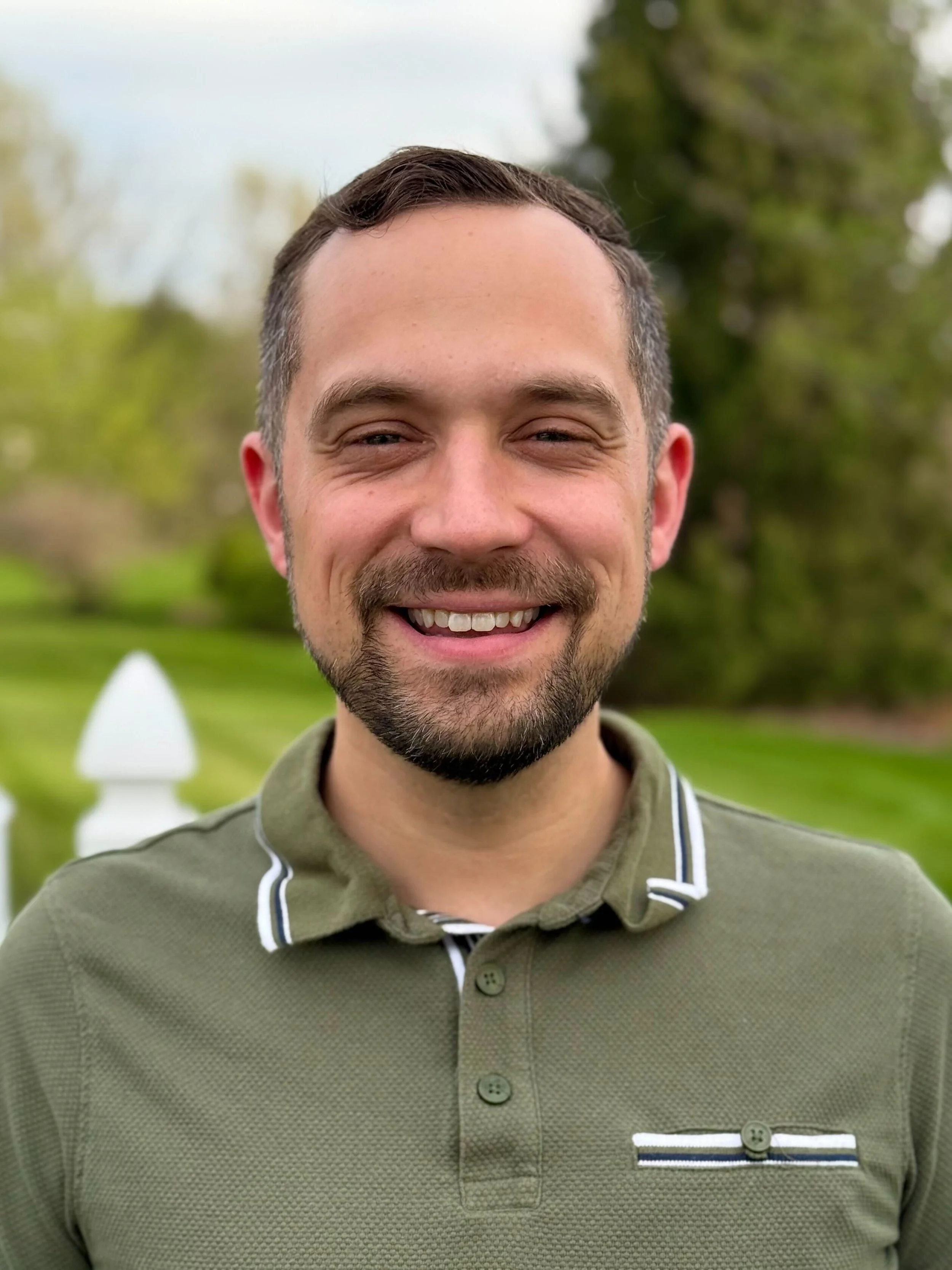 A photo of Matt Carter, Director of Community Outreach, for the Lancaster Pride Board