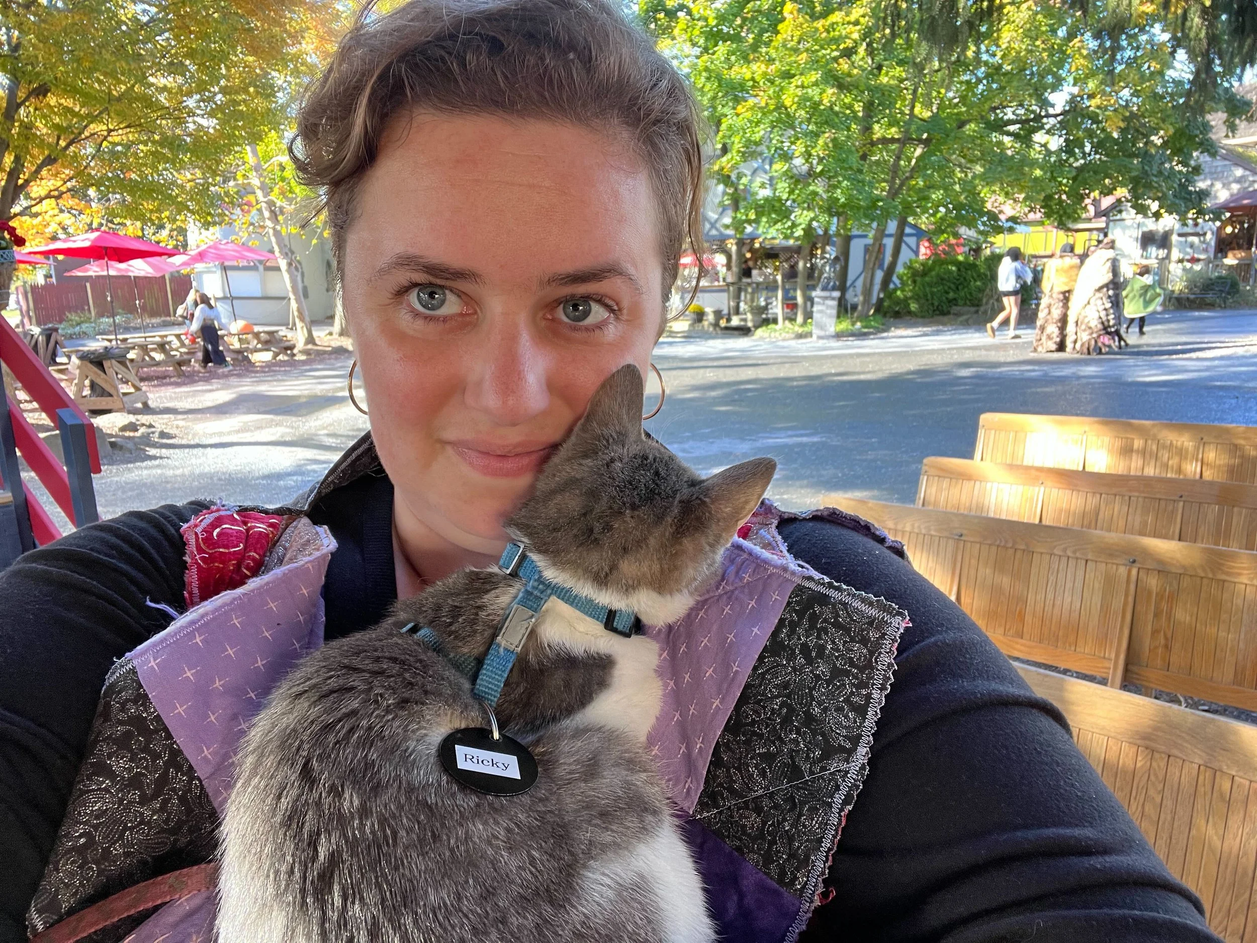 A photo of Sara Riordan, Director of Vendors for the Lancaster Pride Board