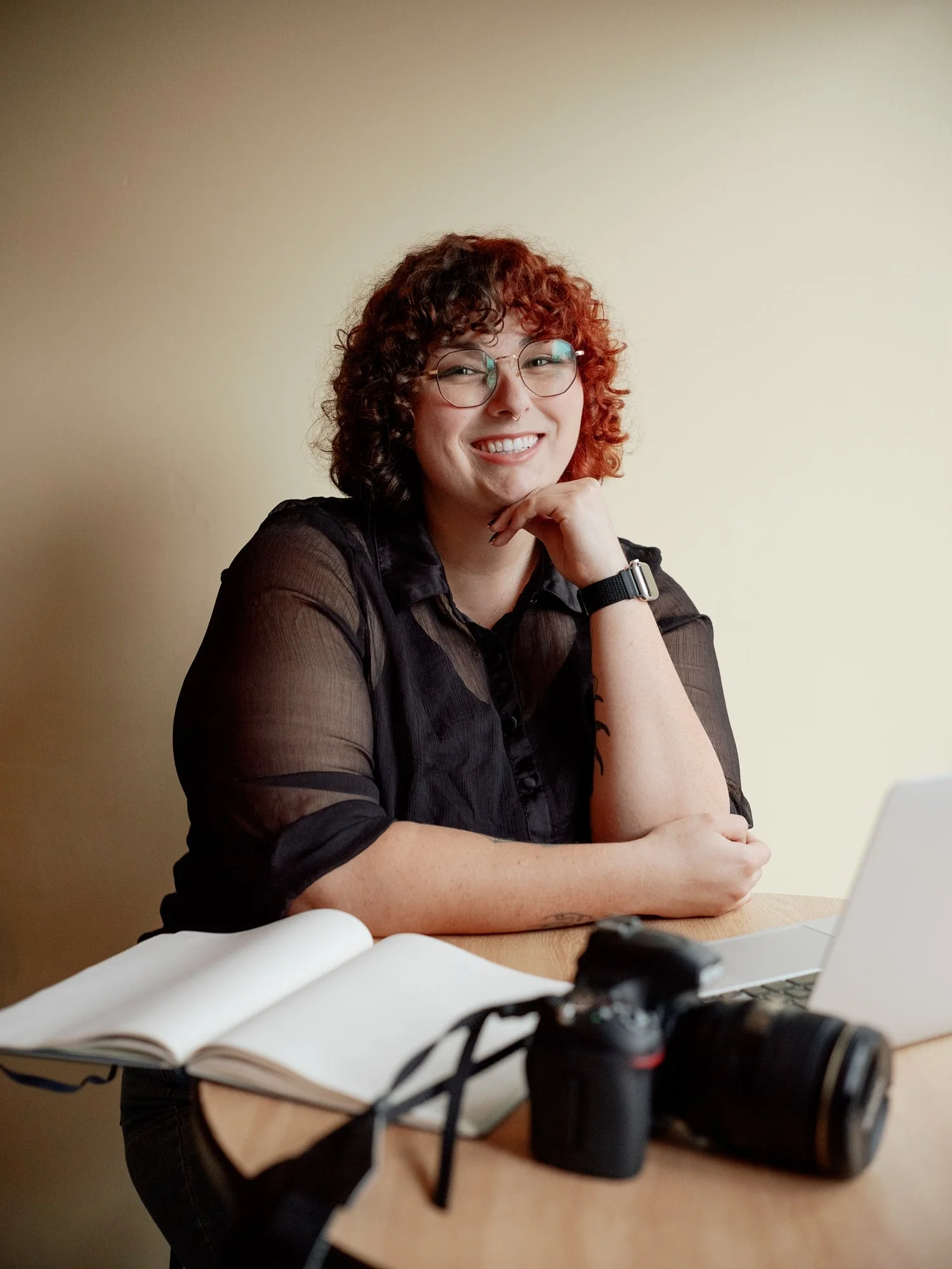 A professional headshot of Julya Nichols, President of the Lancaster Pride Board