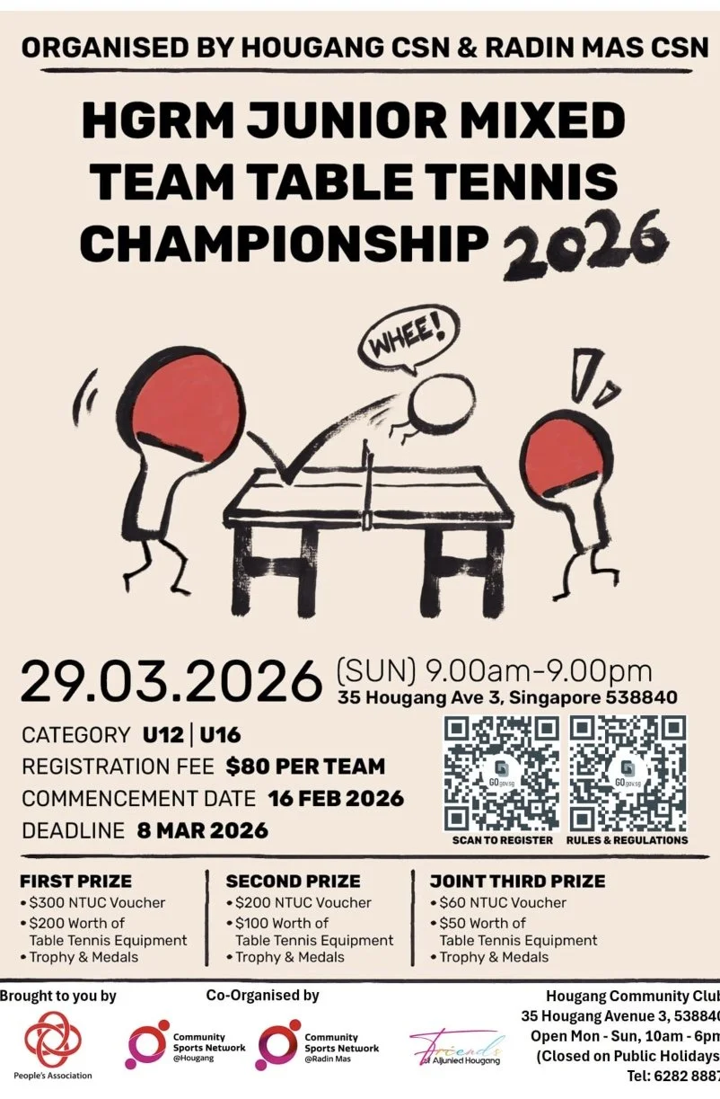 HGRM Junior Mixed Team Table Tennis Championship 2026