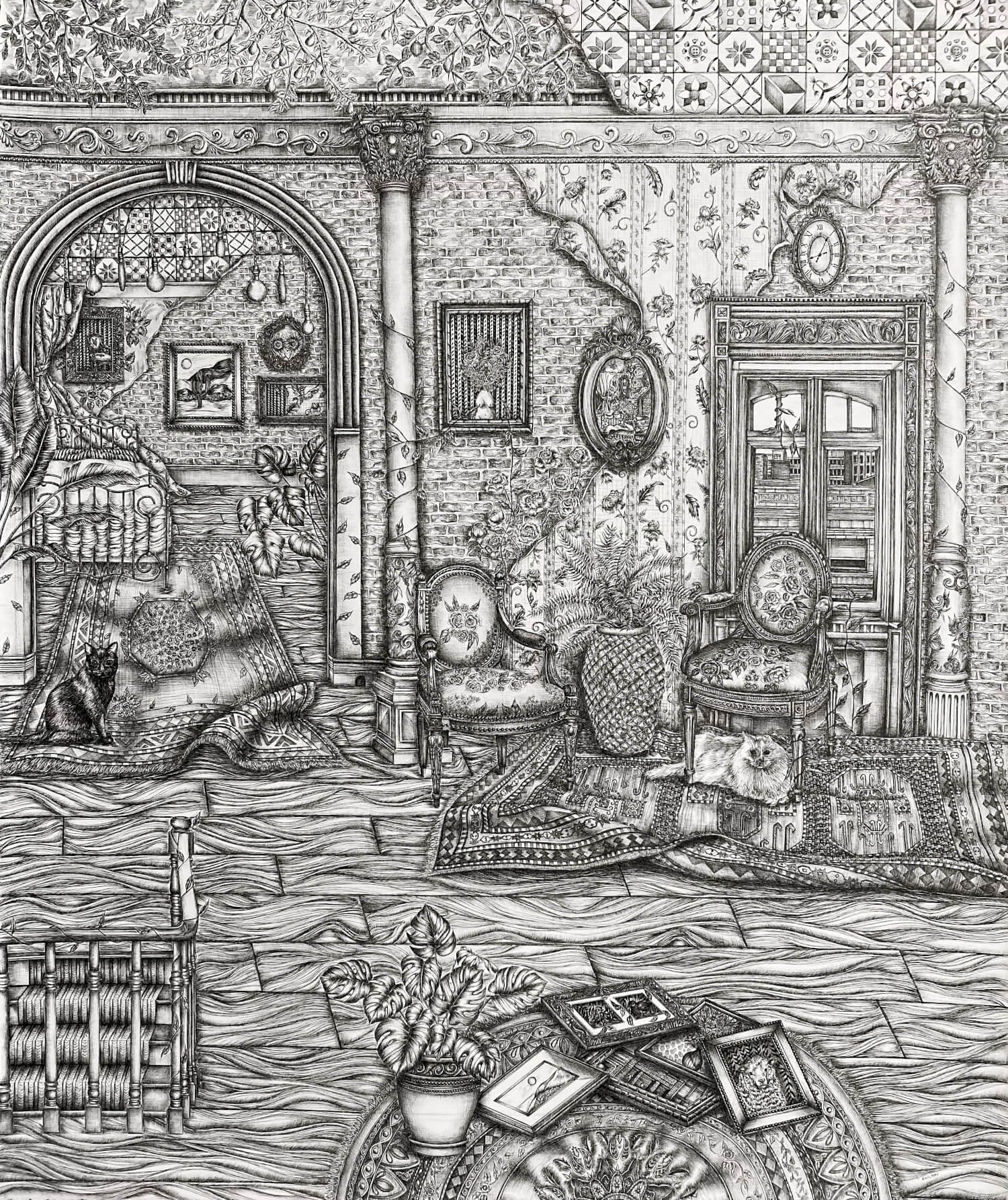 AnnaWilson_AtGalleryHouse_finelineronpaper_29x24.jpg
