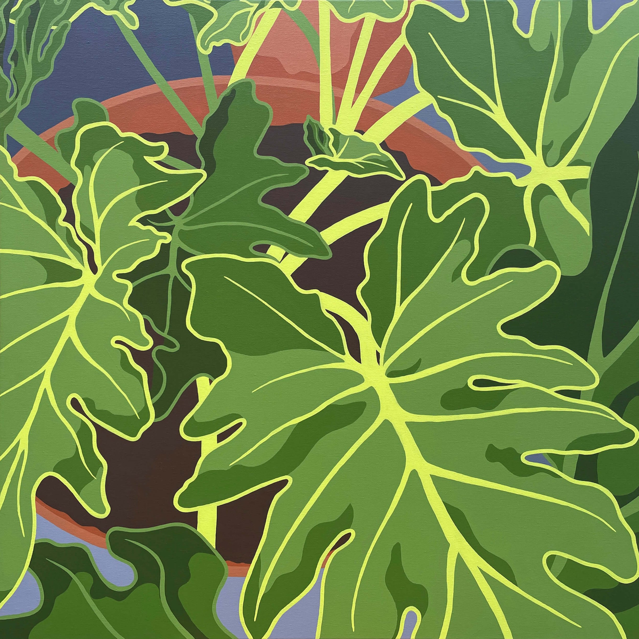 Philodendrons-In-Terra-Cotta-2_30x30_Acrylic-On-Canvas.jpg