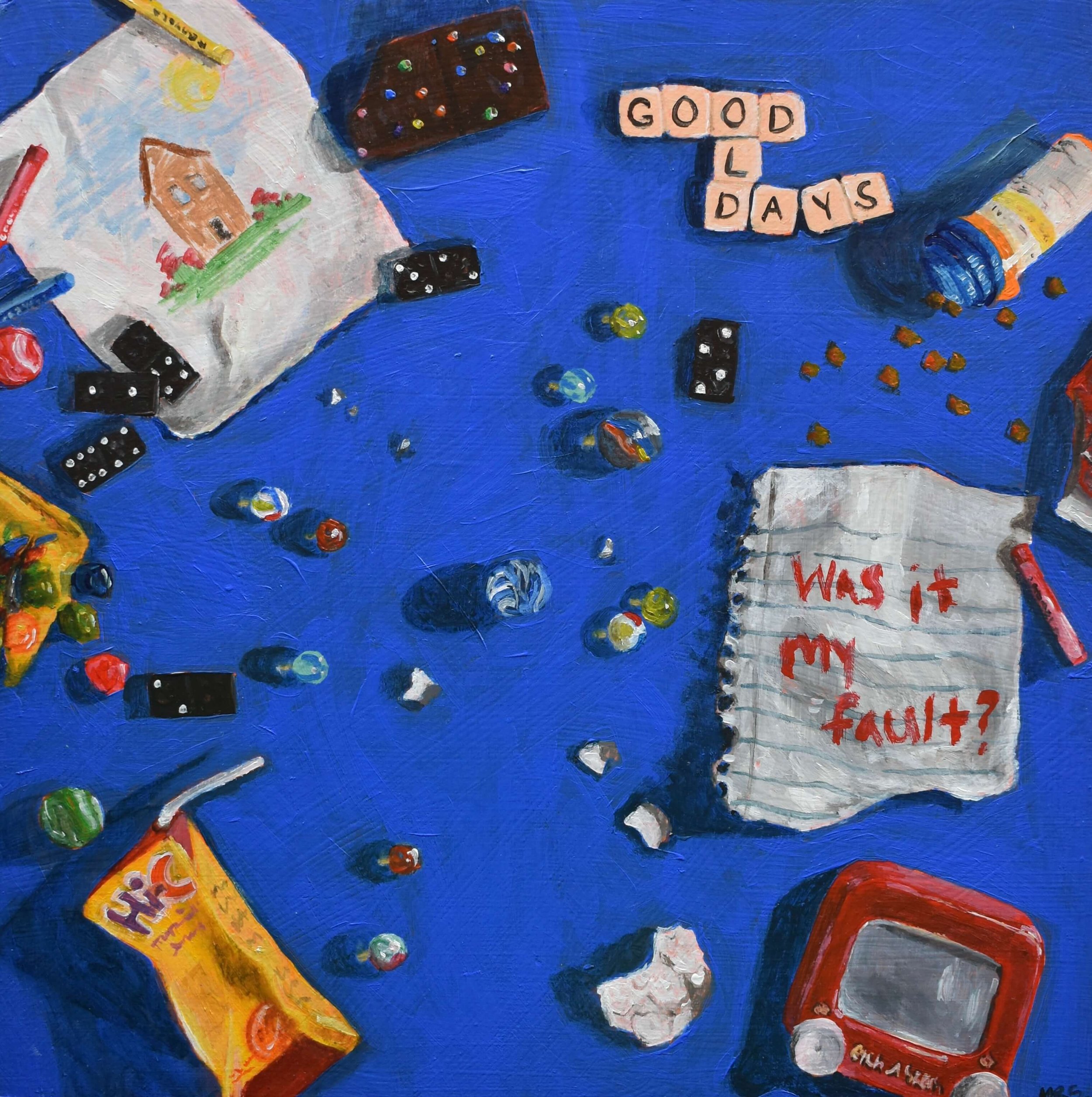 MaggieRoseSchneider_NostalgiaAccompaniedByTrauma_Acrylic_12x12.jpg