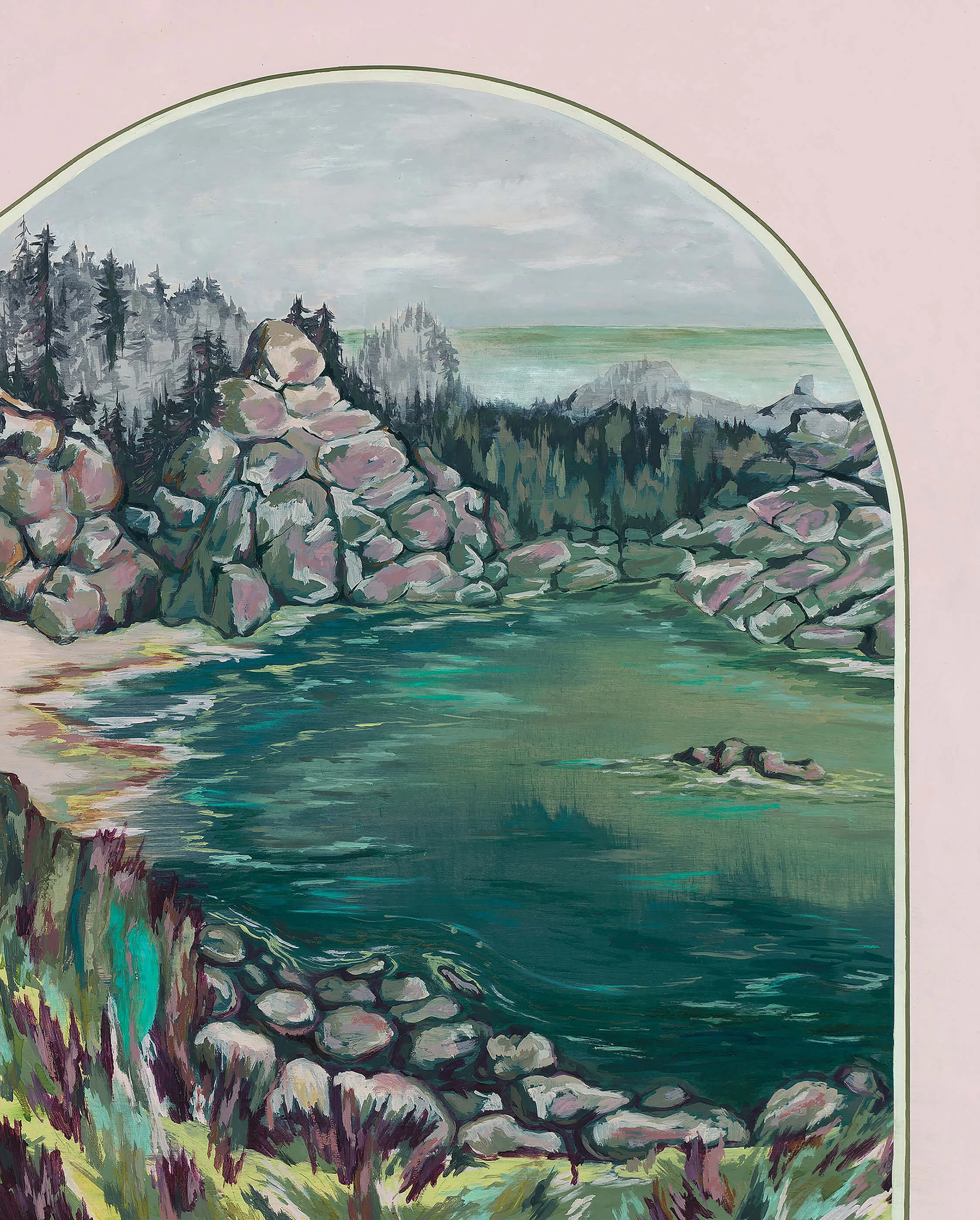 _Littoral Passage_, Oil, acrylic, gouache, and pastel on wood panel, 20_x16_.jpg
