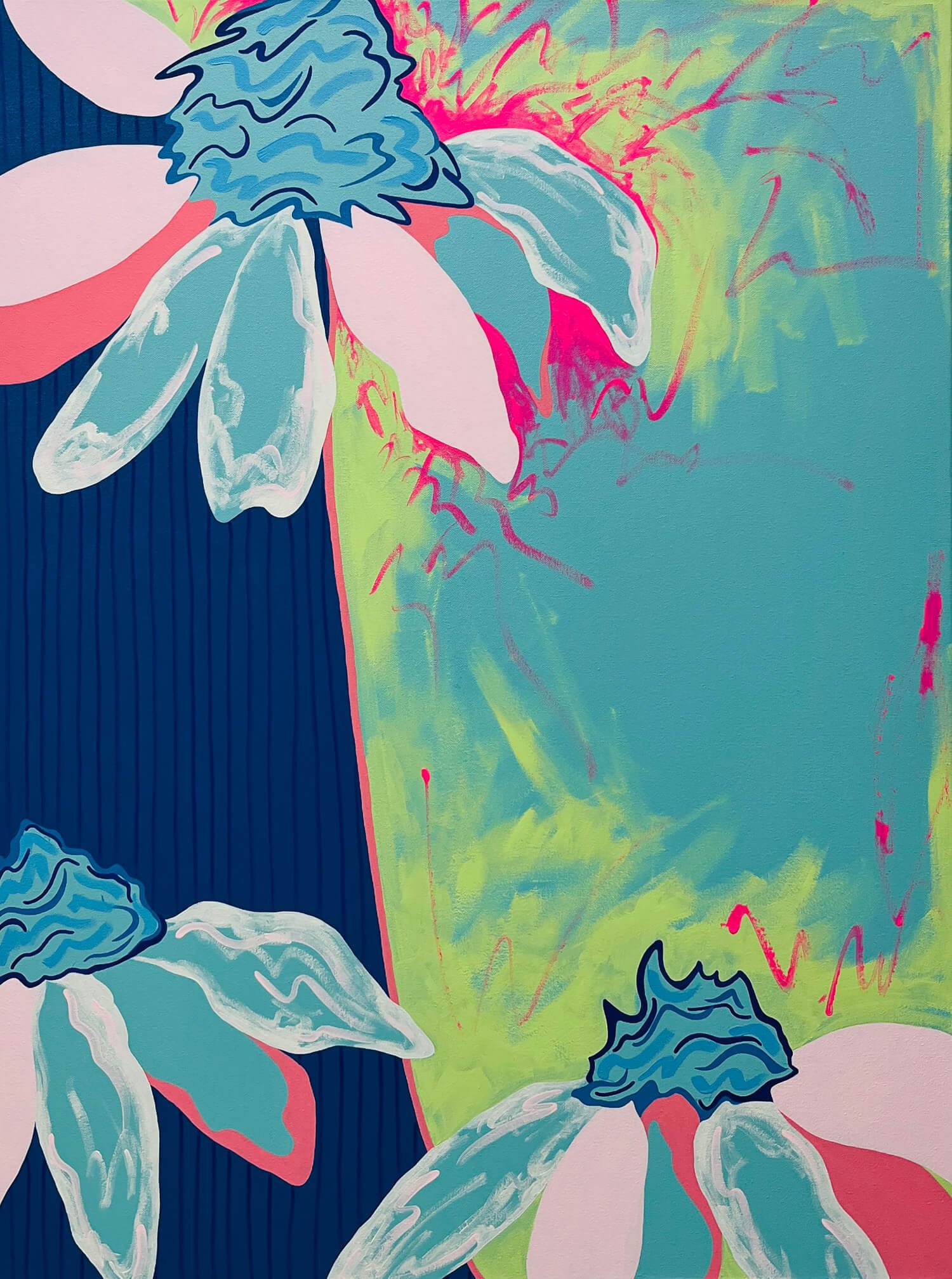 Allison_Clements_Dancing_Daisies_1._30_in._x_40_in_Acrylic_on_Canvas.jpg