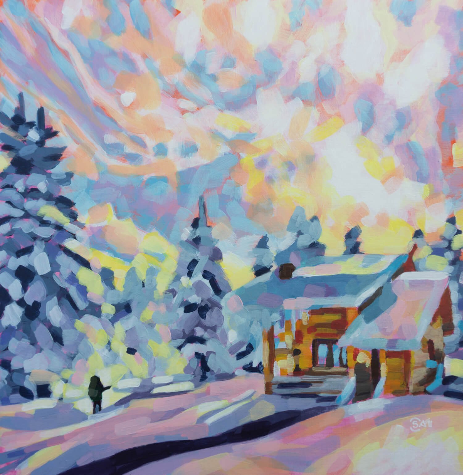 Artist_Silvana_A.Manoliu_-_Title_Winter_cabin_-_acrylics_-_2024_DSC04574.jpg