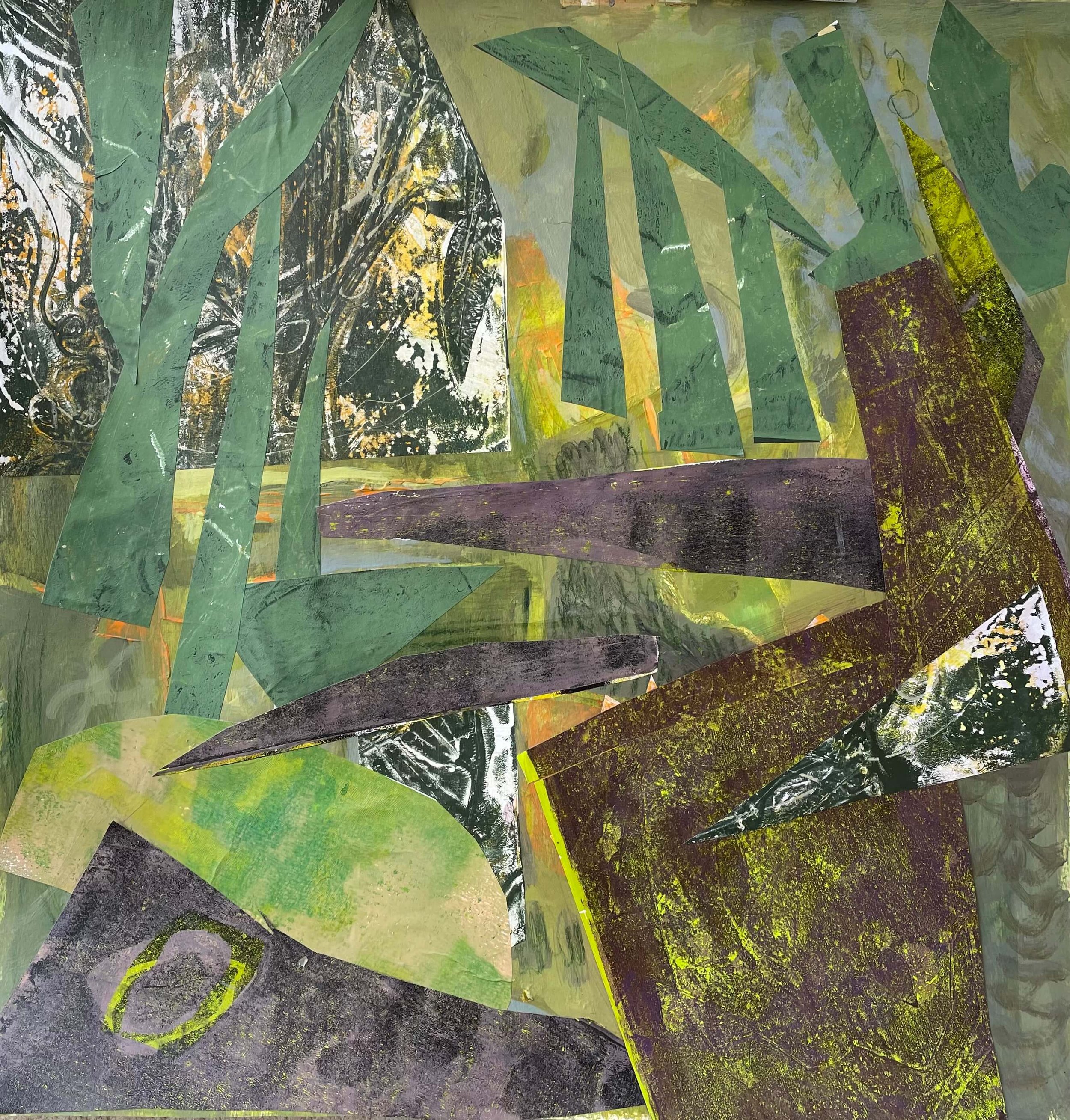 Irina_Forrester_Into_the_woods_collage_on_paper_41x41cm_2025_NFS.jpeg