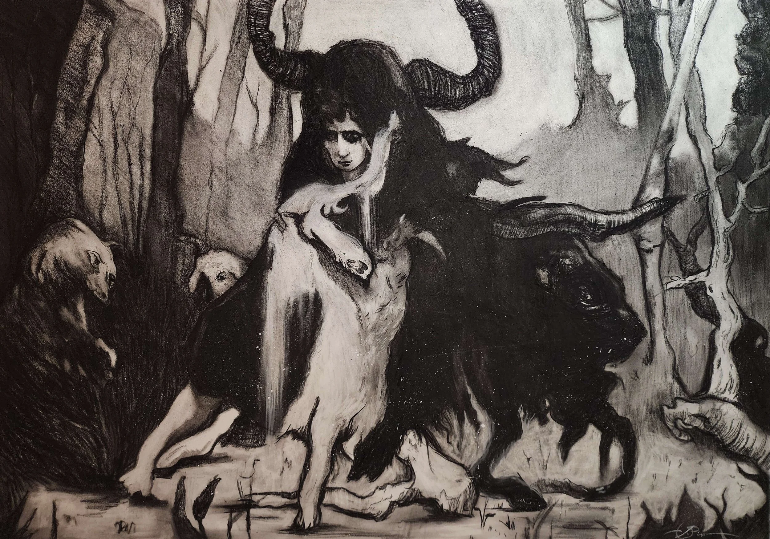 Jon_Gernon_Shapeshifter_2023_charcoal-contecrayon_inkonpaper_73x104cm.jpg