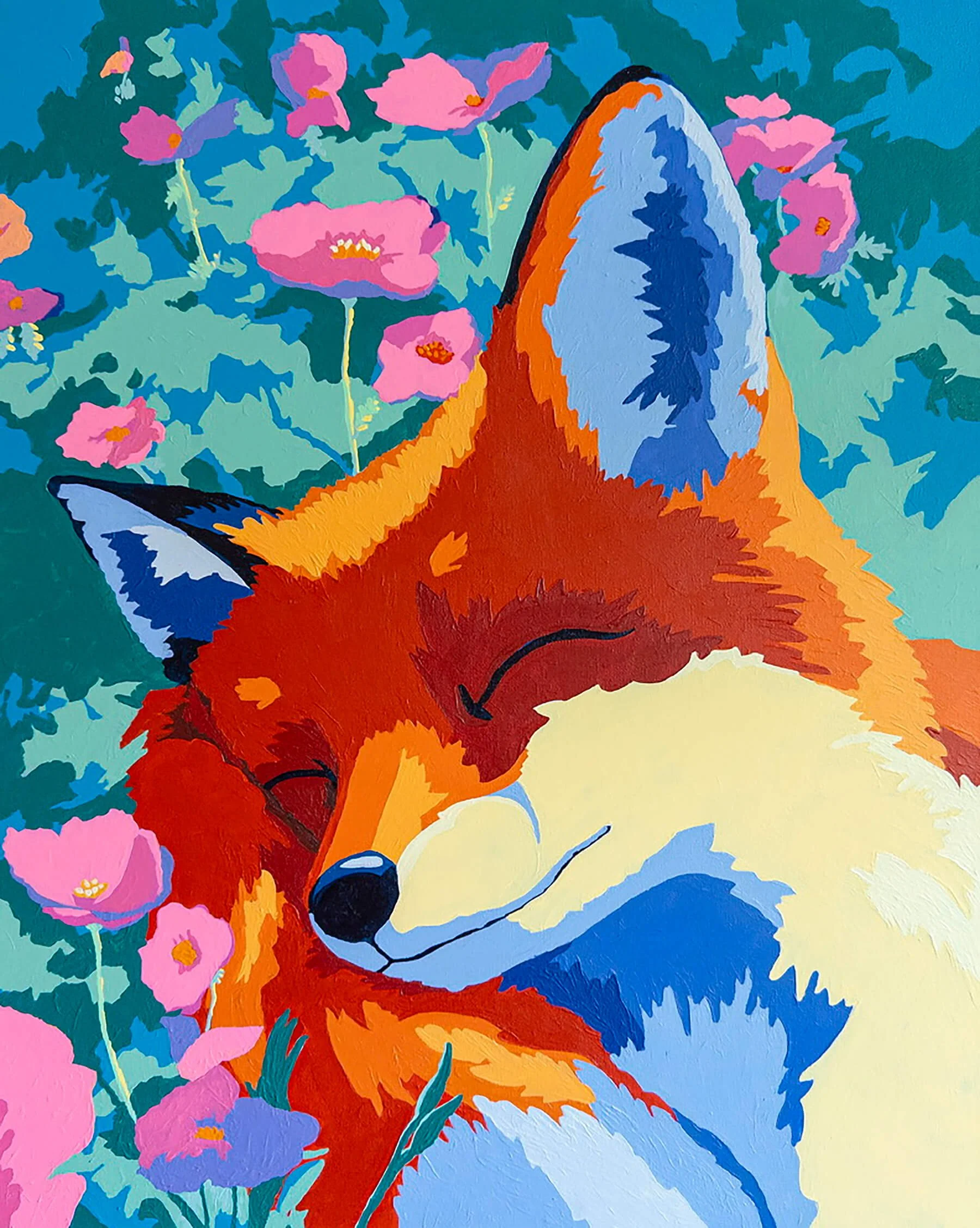 M_Hyatt_Sylvan_Stillness_Sleeping_Fox_2025_Acrylic_24x30.jpg