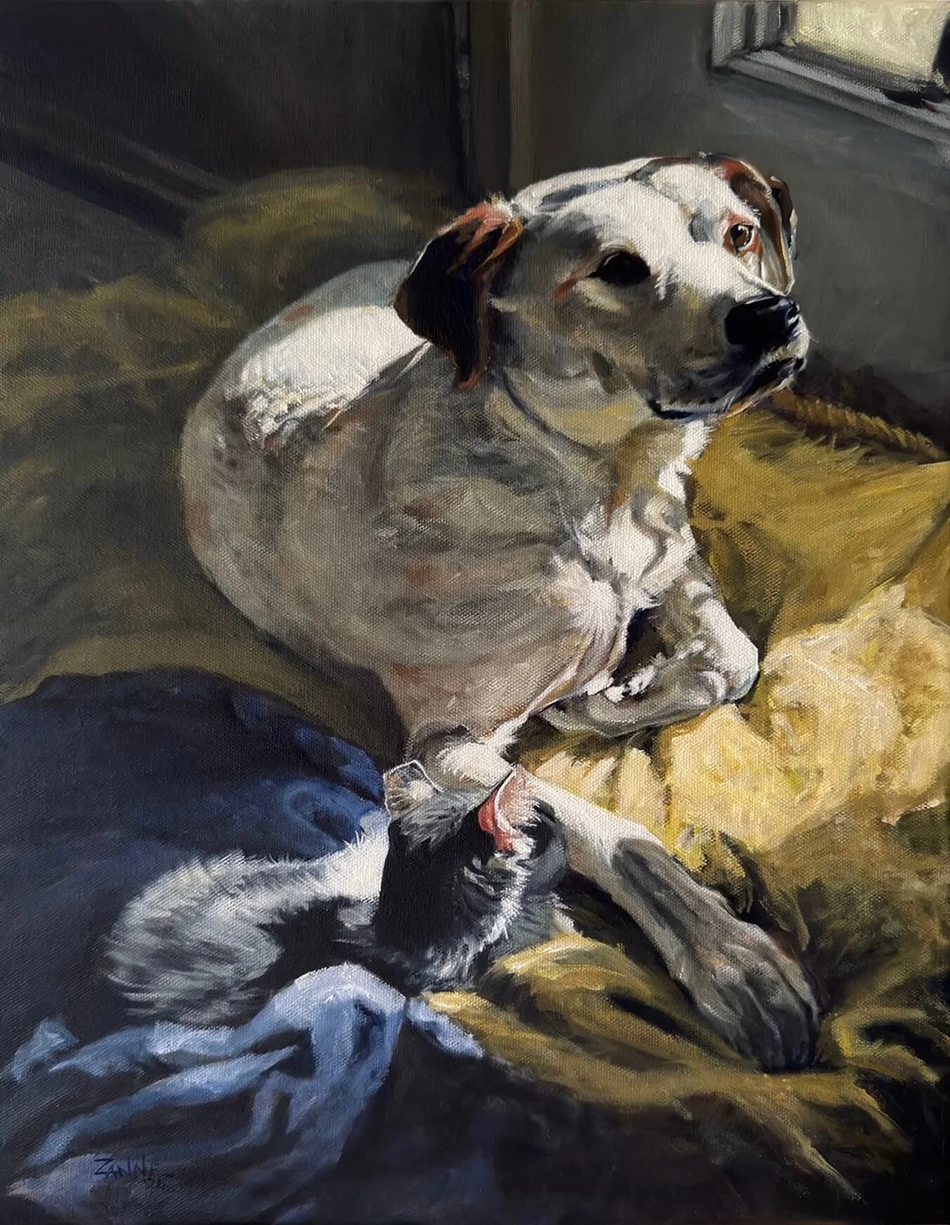 The Quiet Drama: Suzanne V Paddock on Trust, Loss, and Painting the Lives of Her Pets