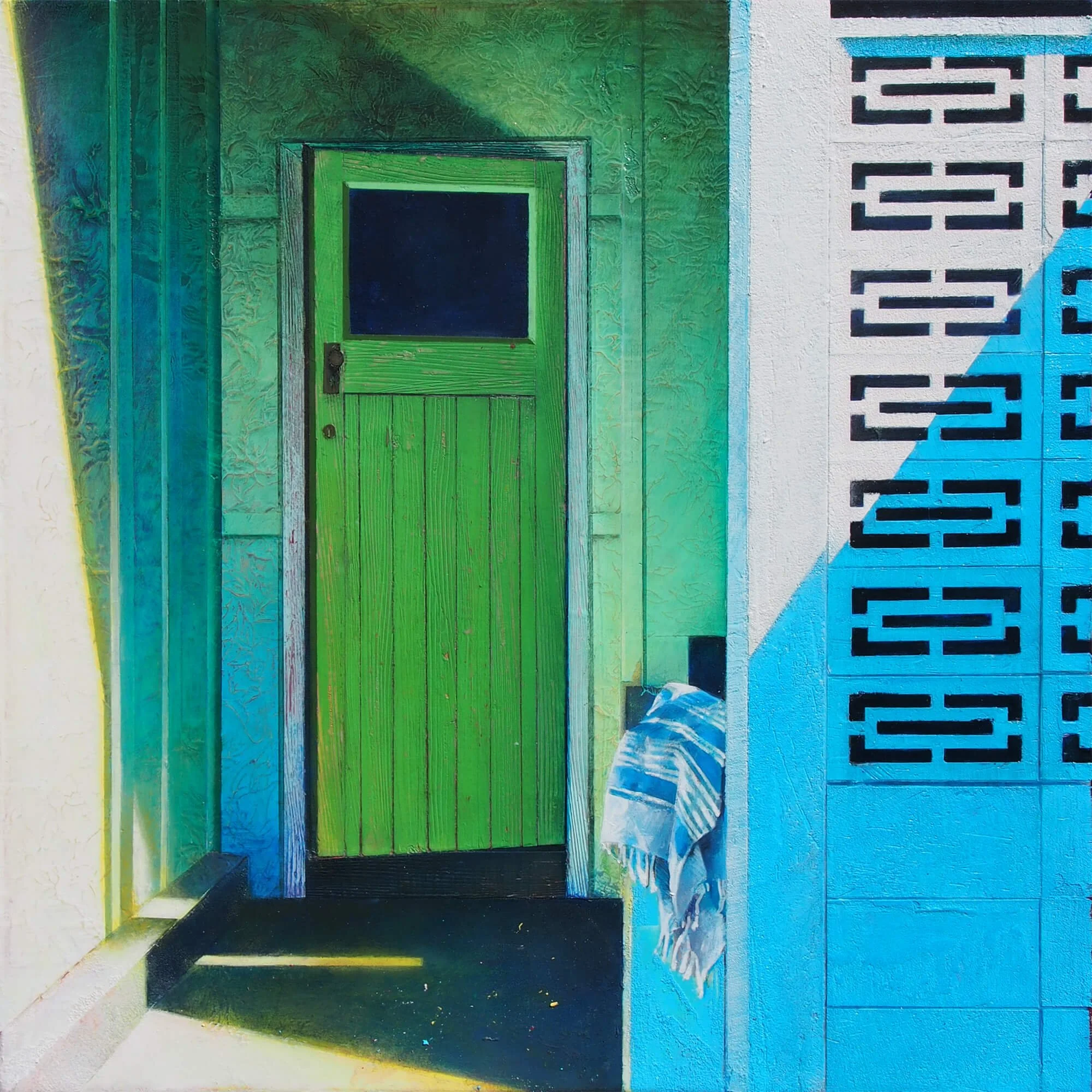 Schmidt_Susan_TheGreenDoor_mixedmedia_50x50cm_2025.jpg