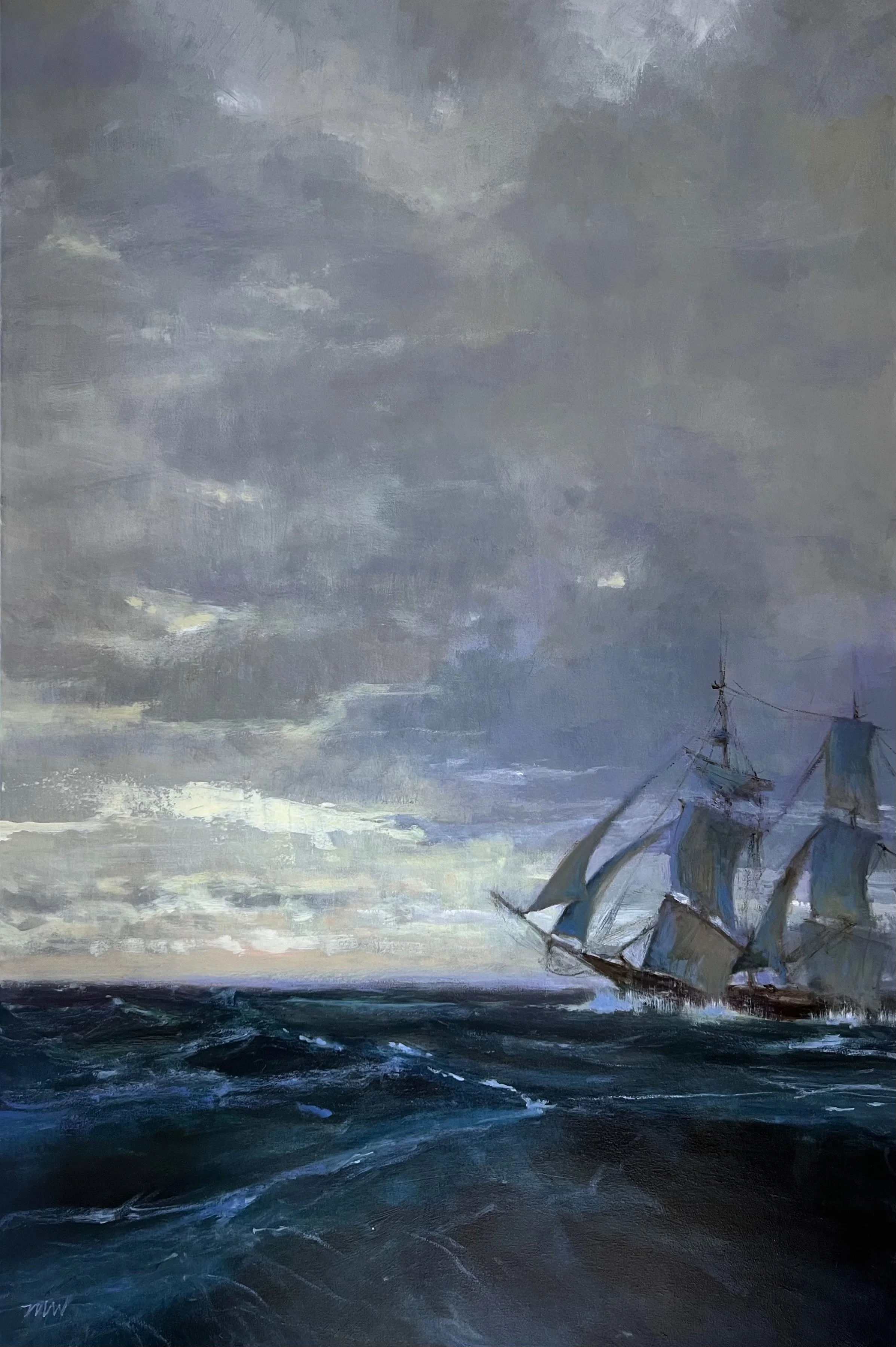 Megan Whitfield on Painting the Coast from Memory