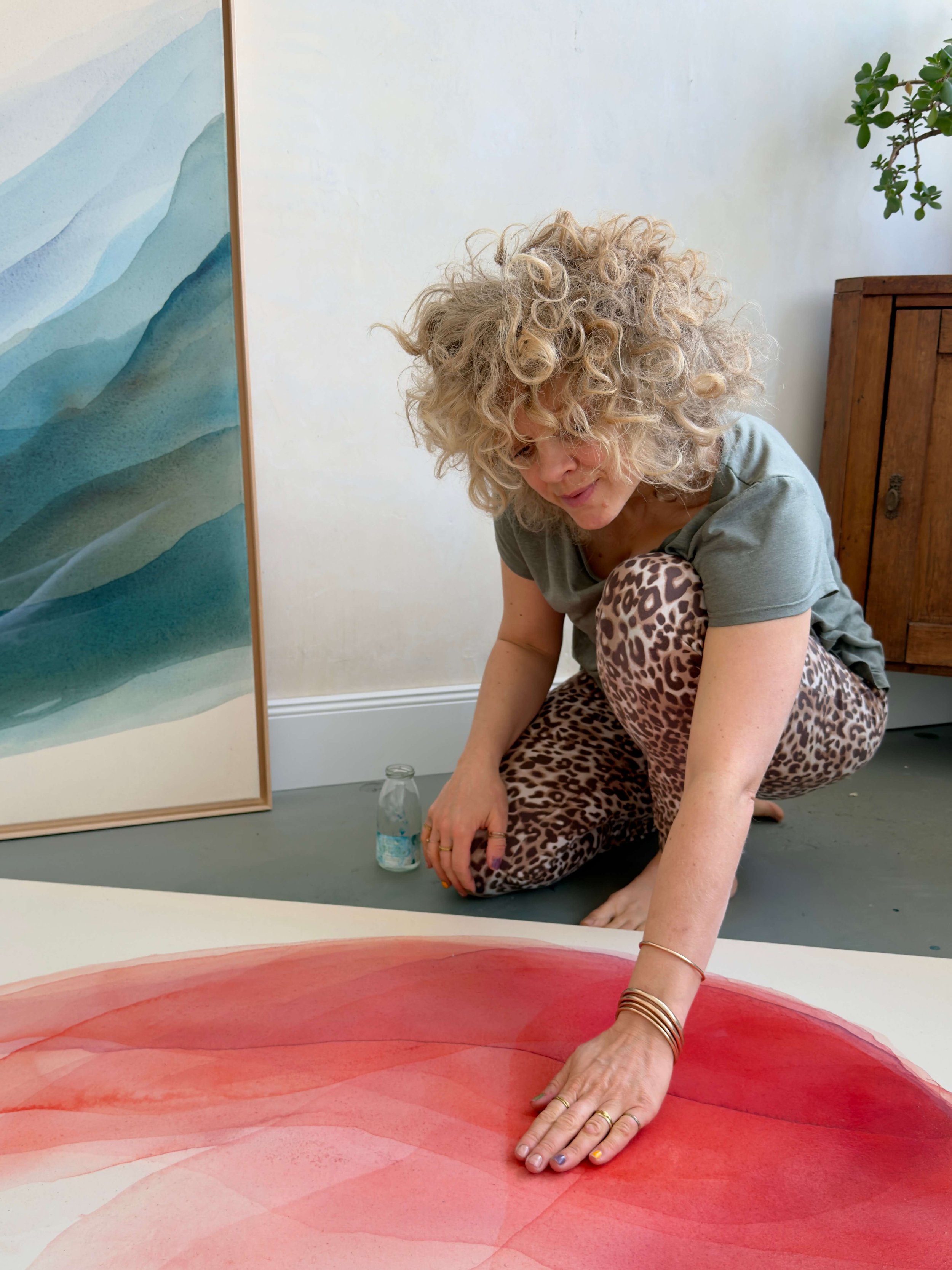 A Tale of Peace and Quiet: Inside Johanne Bossmann's Hand-Painted Landscapes