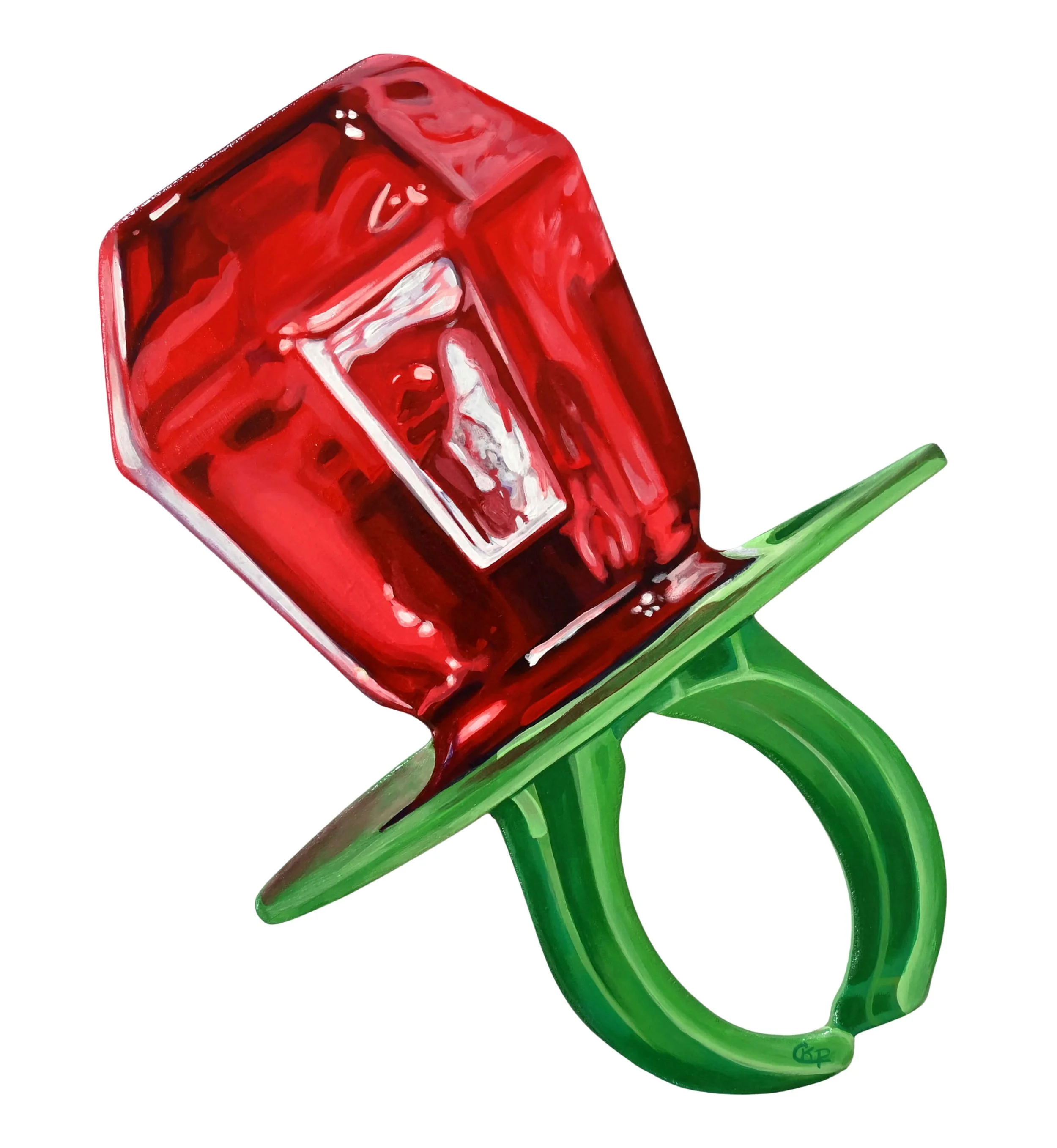 Porto_Watermelon_Ring_Pop_acrylic_on_wood_cutout_12x10.jpg