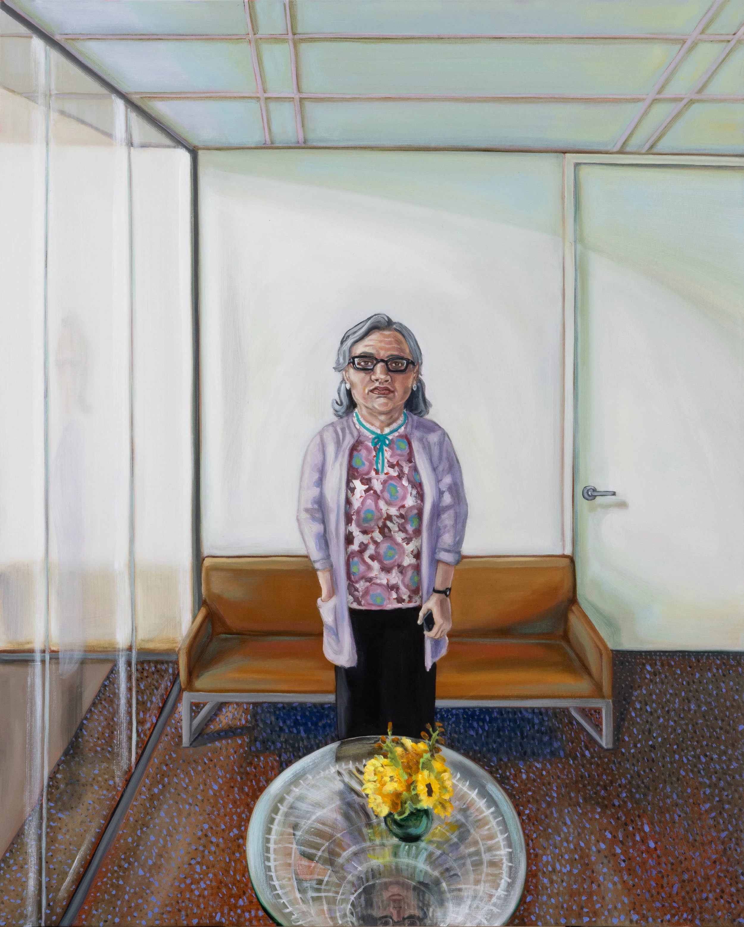 Patty Horing's 'Reflection' runs through November 15th at Anna