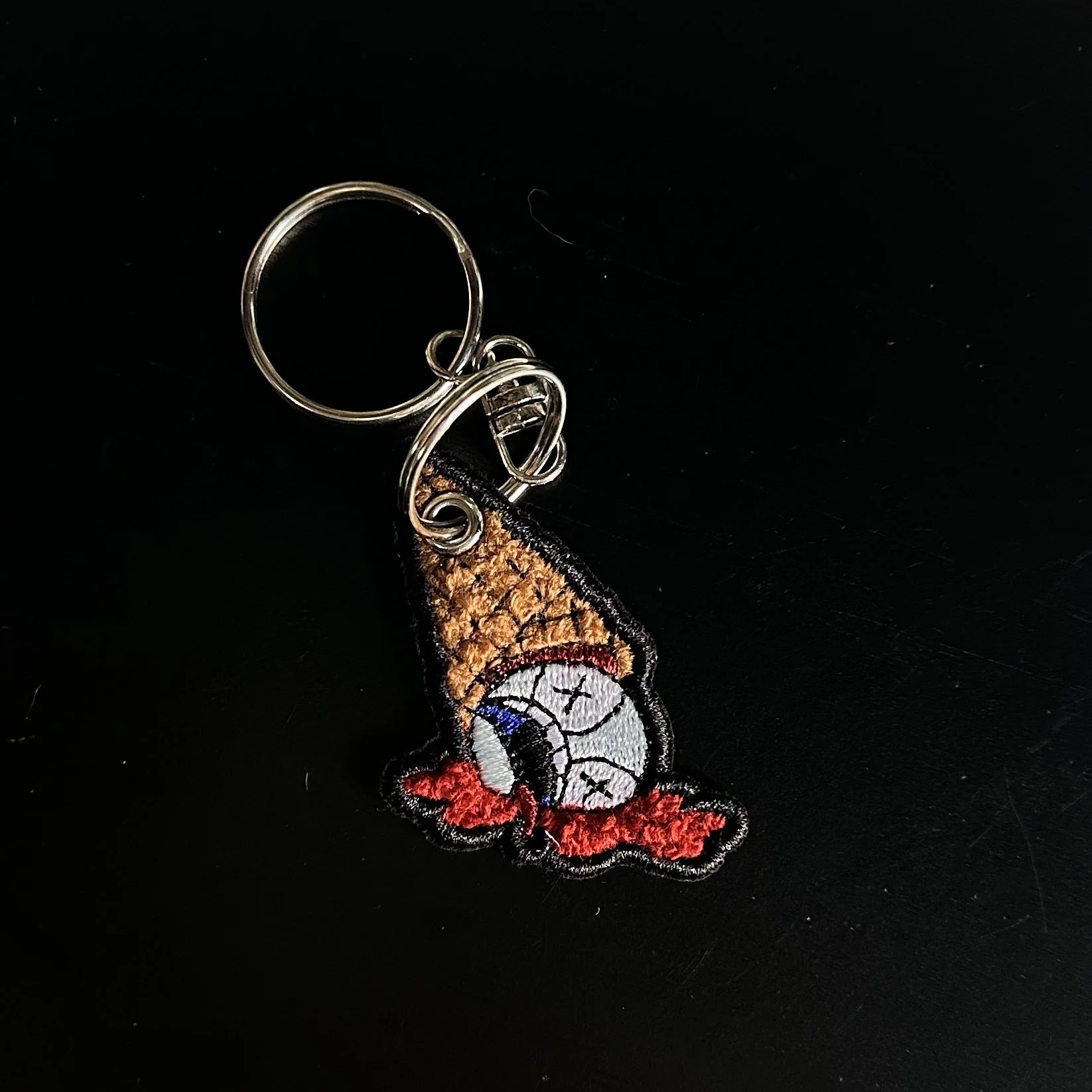 Oopsie Scoopsie Velour Keychain