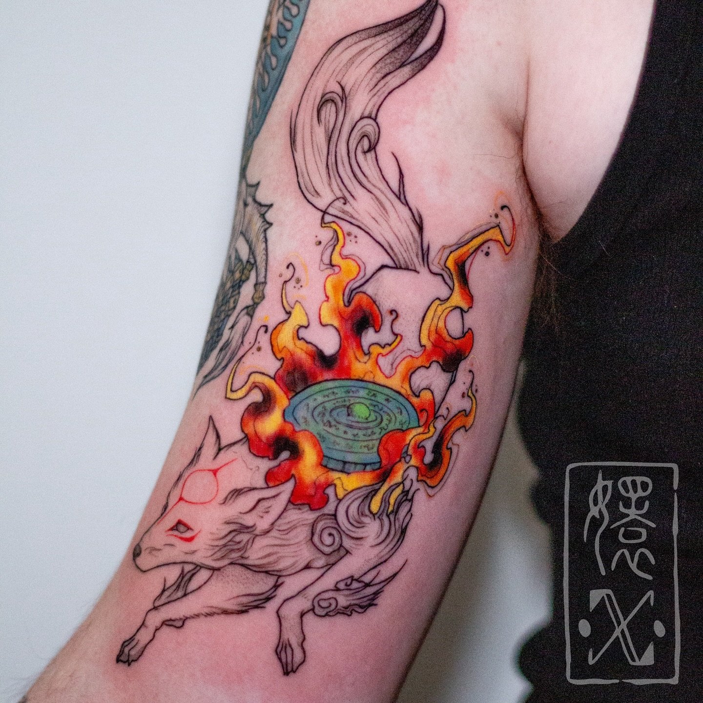 Ōkami Amaterasu from @snayke.tattoo! 

Crys&rsquo; books are now open for our new location! Submit your inquiries now and let us bring your next tattoo idea to life. 

Whats&rsquo;s one video game that you think deserves more attention?