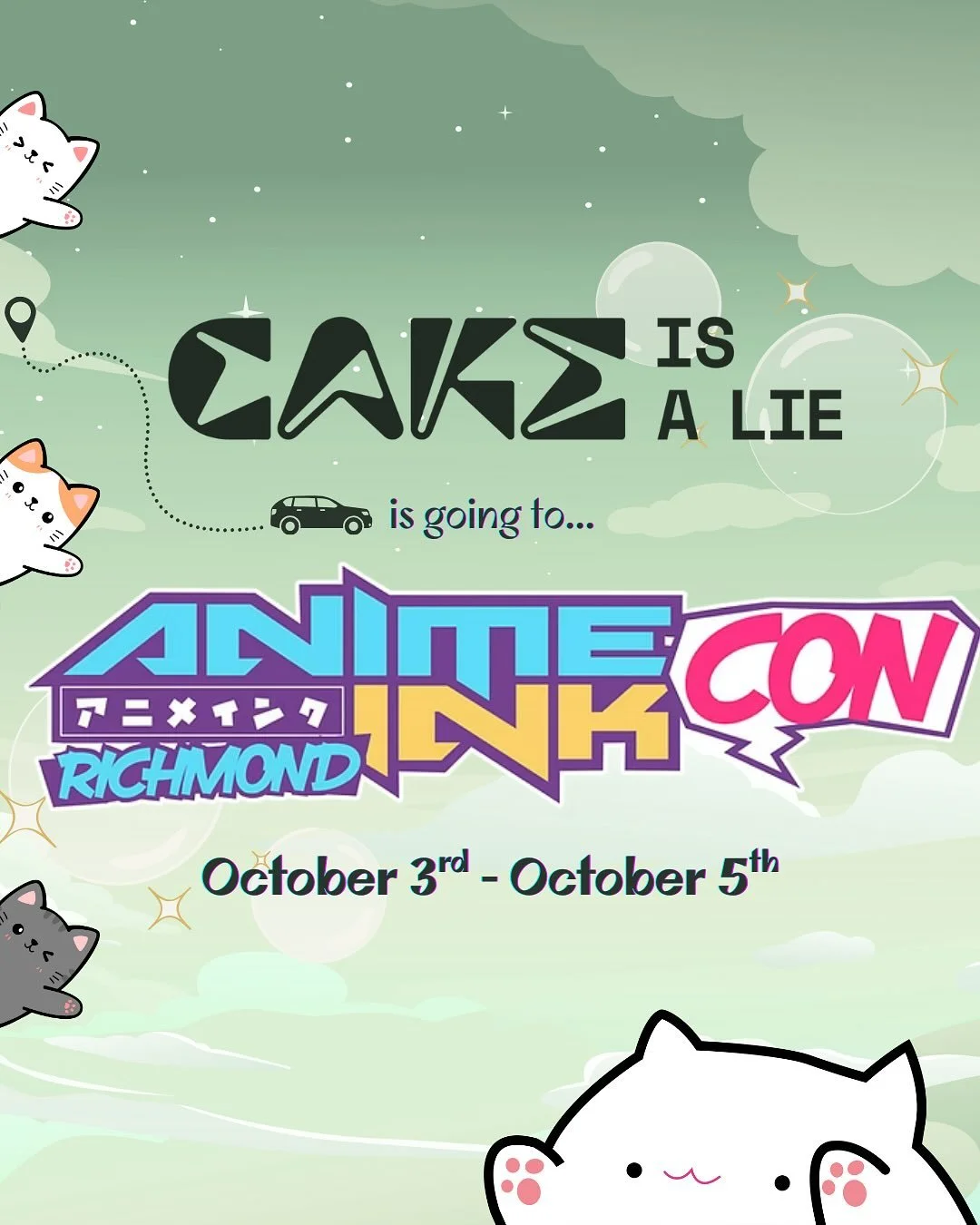 🎉From one convention to another!🎉

Our artists @snayke.tattoo and @caroxtattoos will be at Anime Ink in Richmond from October 3rd - 5th✨

They&rsquo;re officially taking appointments now but will also accept walk-ins during the convention! 📆🚶🚶&z