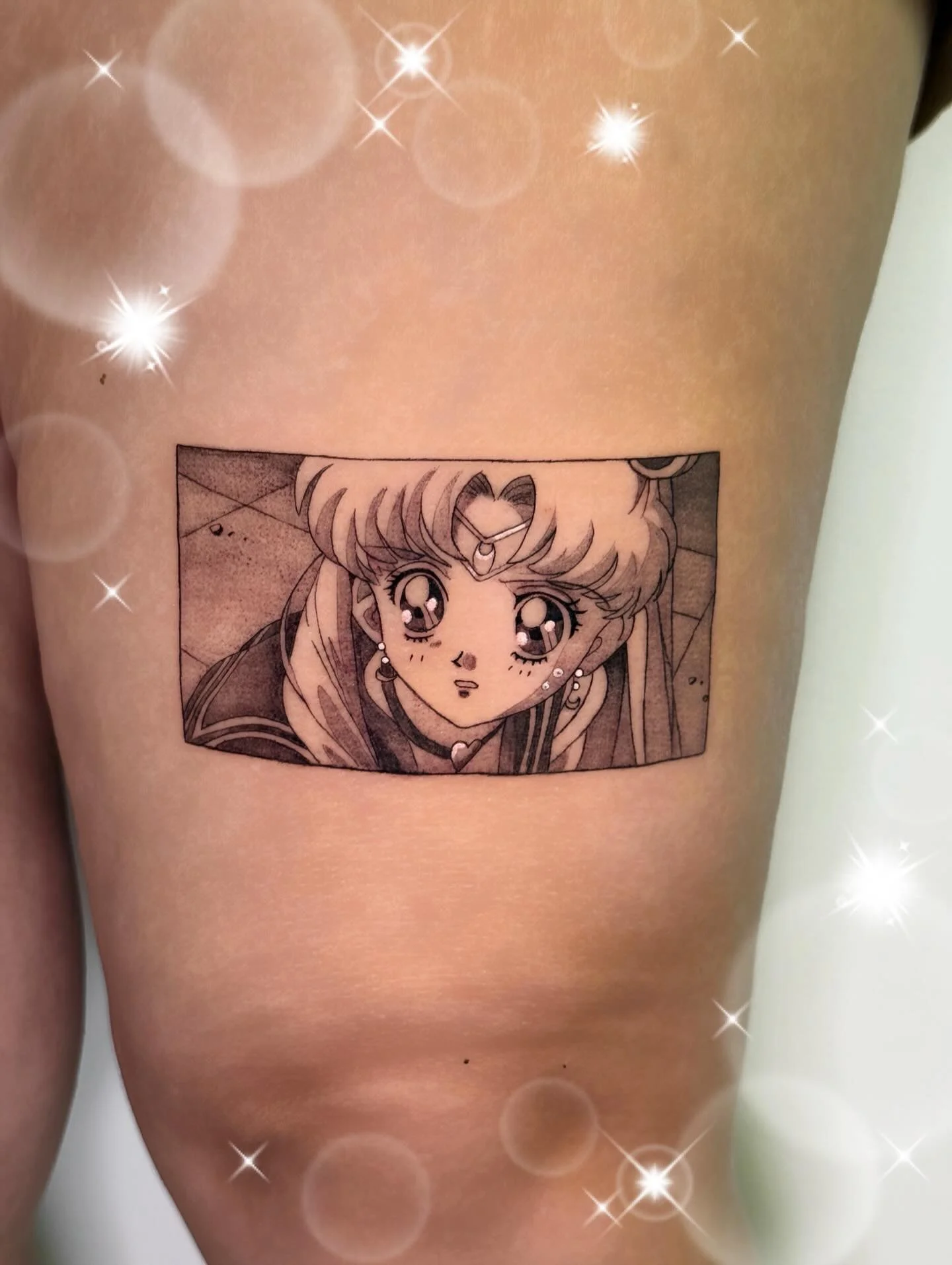 🎀🌙💖 by @caroxtattoos 

This Sailor Moon panel was done by our in-house Sailor Scout - Caro! Caro specializes in anime and manga style tattoos and has been looking to do more panels + full color pieces🎨

Want your very own Sailor Scout tattoo? Car