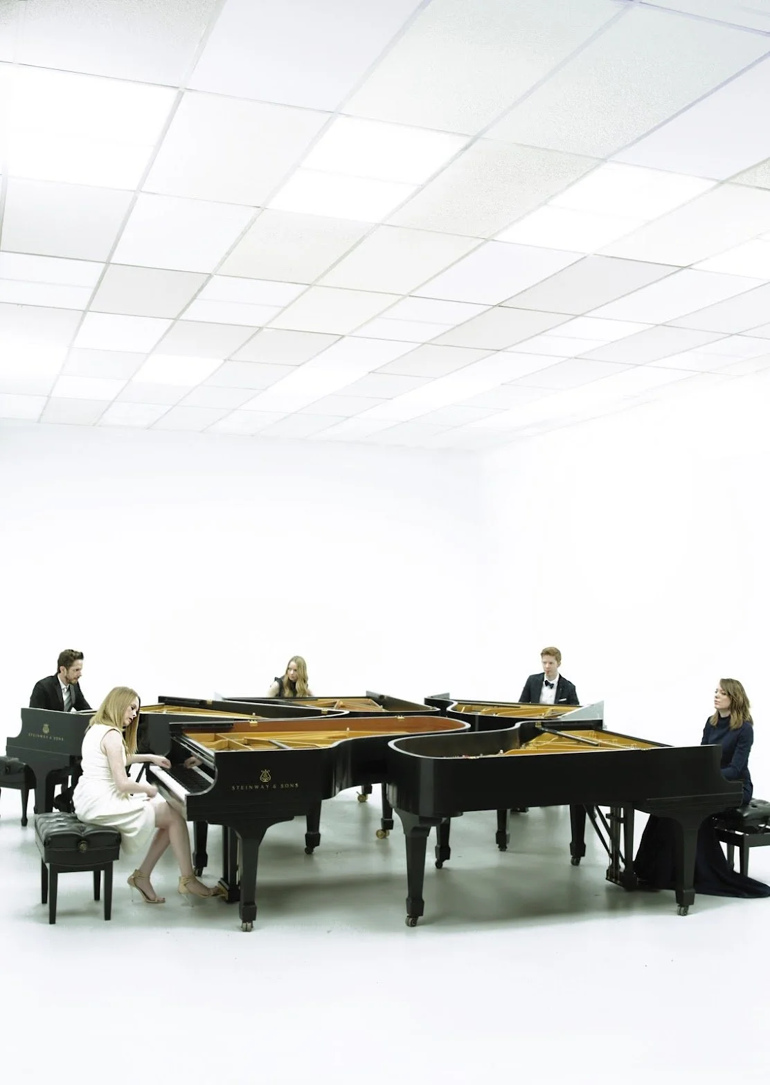 The 5 Browns Steinway and Sons Pianos