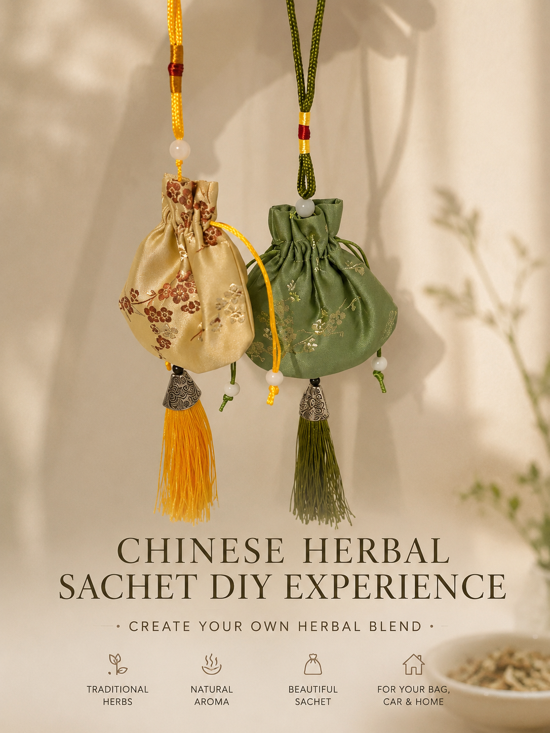 Chinese Herbal Sachet DIY Experience