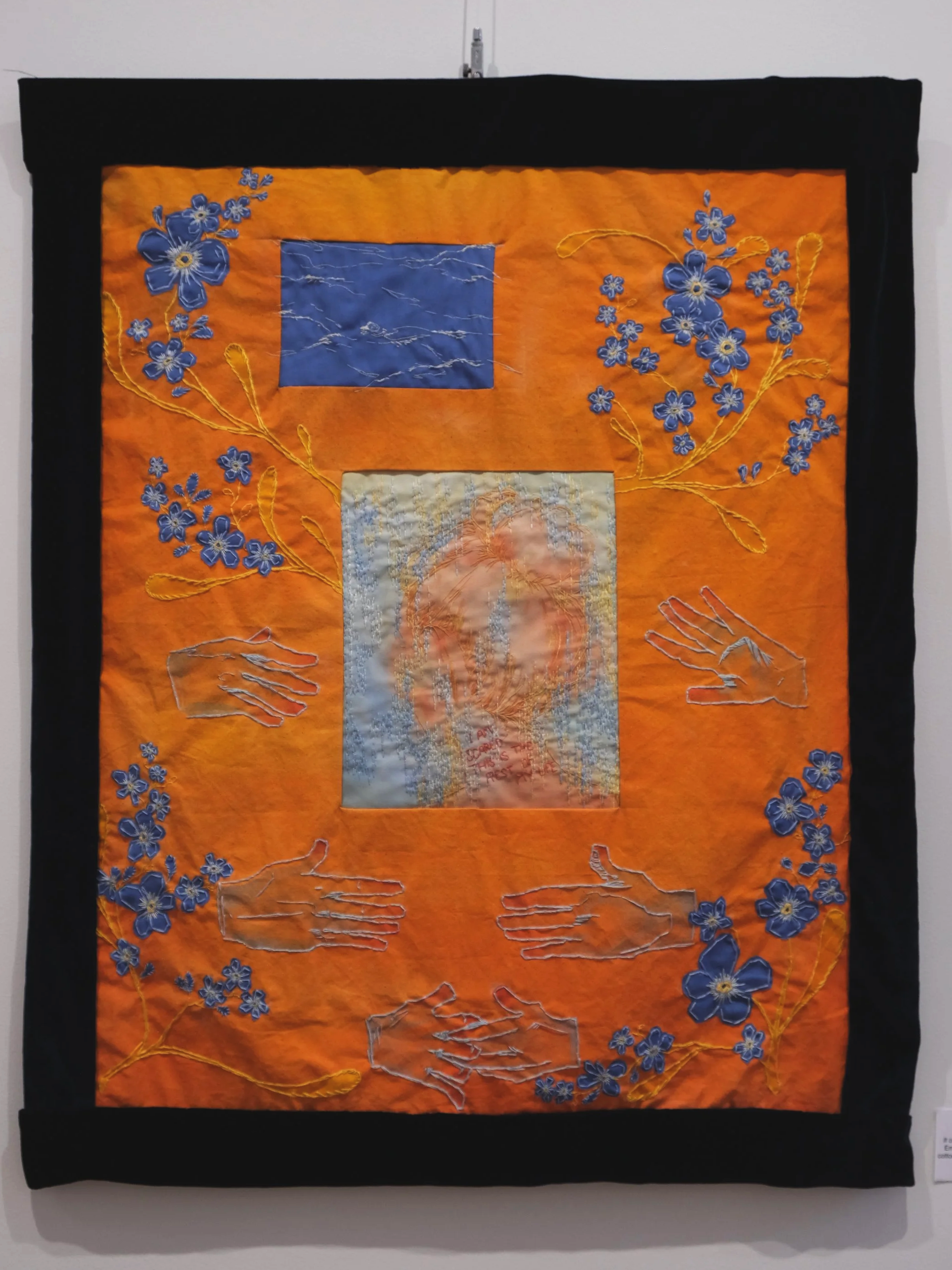 It comes and goes in waves, Louise Samuelsson