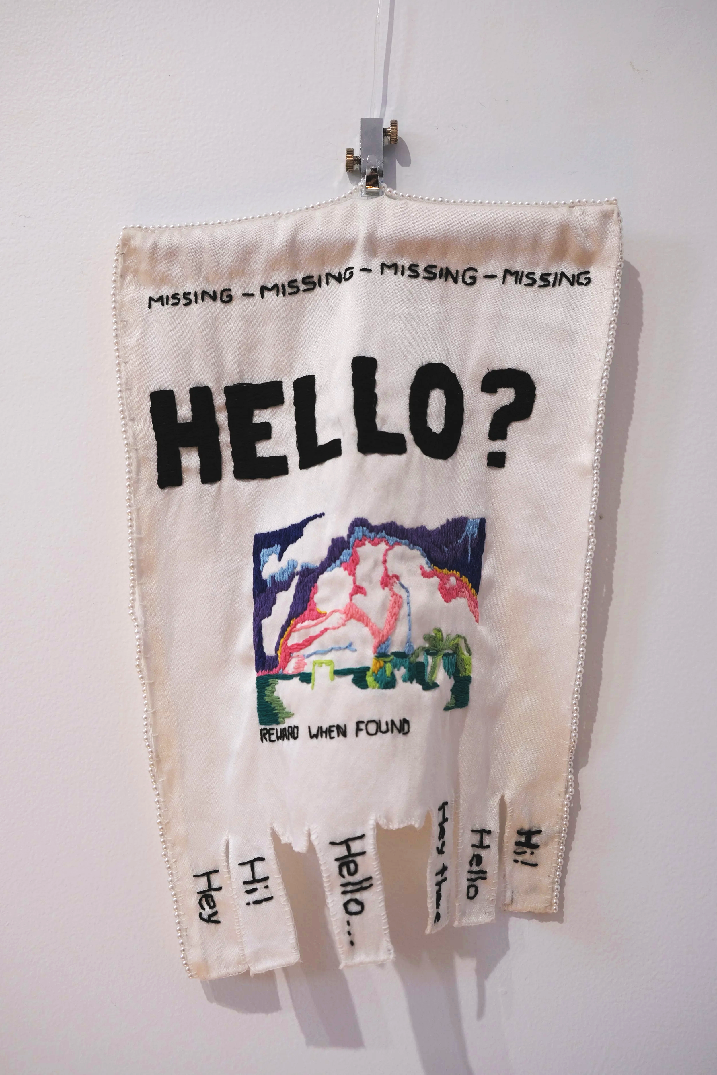 Reward when found, Louise Samuelsson