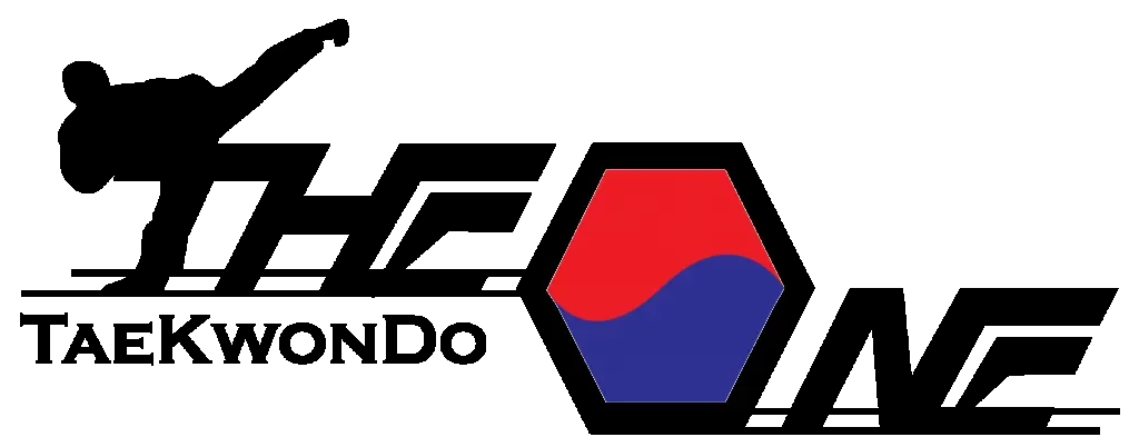 Logo with black text on left and a hexagon on the right, divided into red, blue, and wavy sections.