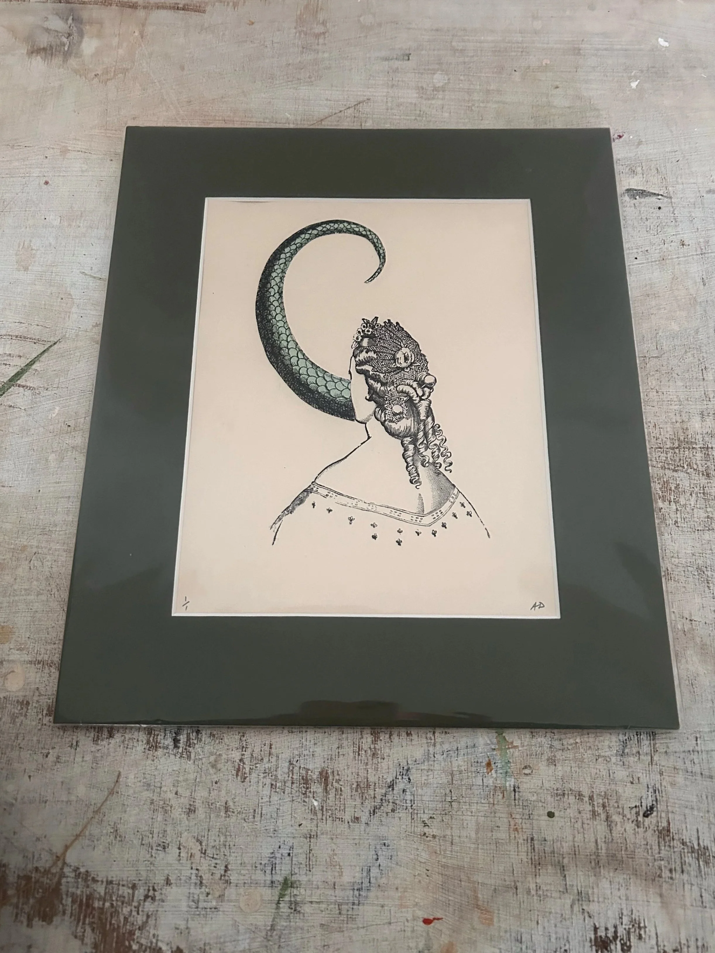 letterpress collage amydouglasart