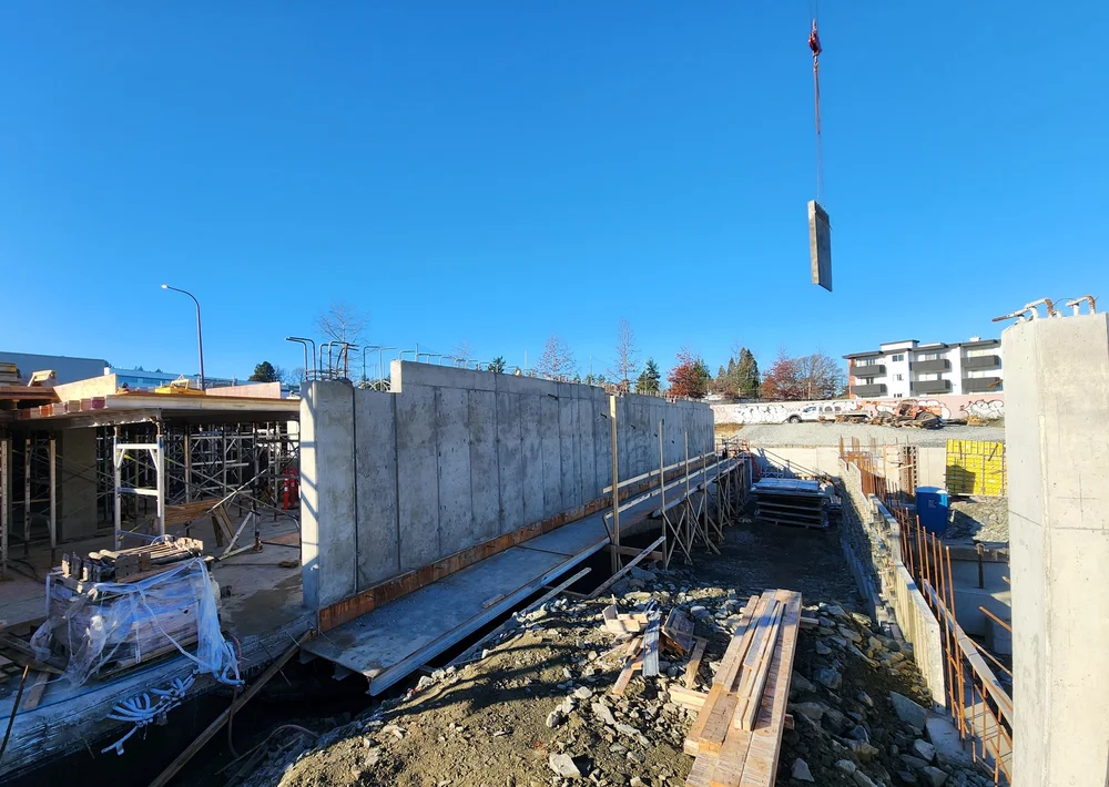 Retaining Walls and Suspended Slab