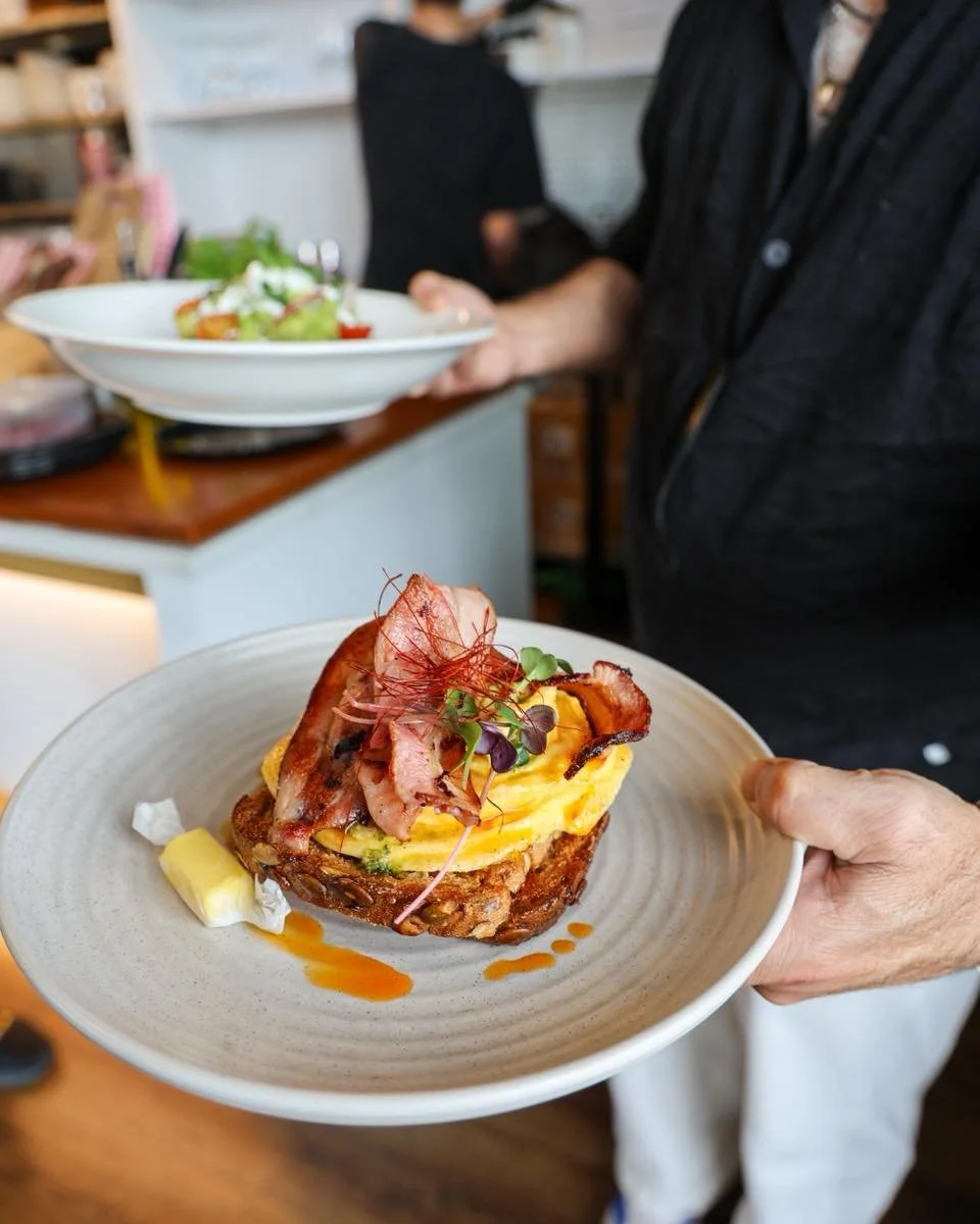 Scrambled eggs, with bacon and some chili oil the perfect combination in our books. Have you tried our red chili scramble yet?

#restaurant #newzealand #cafe #brunch #bostoncafenz