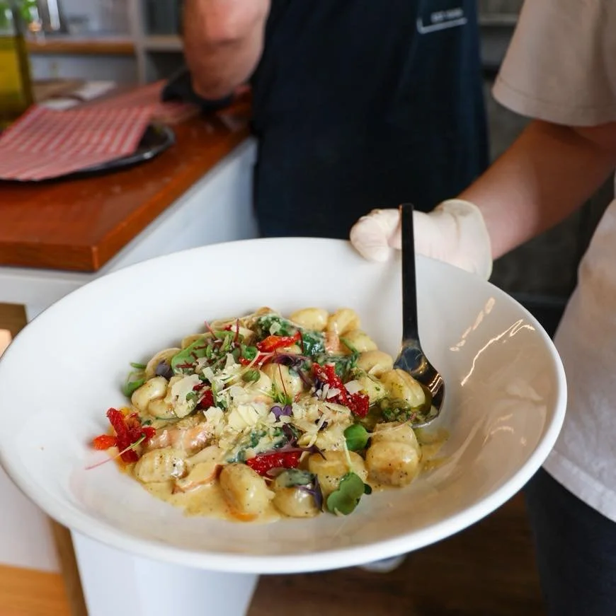 Don’t gnocch it till you’ve had a bite of this 😉
Our Gnocchi meals are delicious:
Gnocchi with Caramelized Onion or Gnocchi with Creamy Smoked Chicken & Sun-dried Tomatoes?
What are you going for next?
  #hobsonville #newzealand #