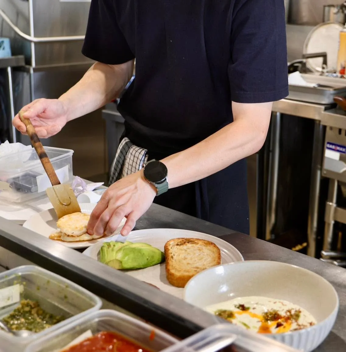 Behind the scenes at Boston Cafe, delicious meals coming up! 

Food first or coffee?

#bostoncafenz #nzcafe #aucklandcafe #Westgate #breakfast #brunch