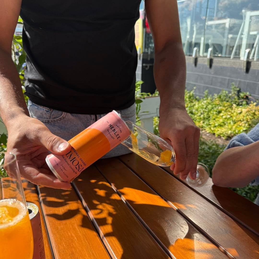 Crisp &amp; Delish, our Henlee Mimosa is new and perfect for those sunny days!

#bostoncafenz #nzcafe #aucklandcafe #Westgate #cafe