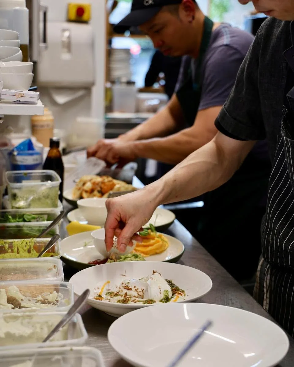 Adding the finishing touches to your brunch! Our head chef and kitchen team created the menu you choose from, fresh and delicious dishes that are prepared with quality ingredients and passion. 

Locations:
7 Northside Drive, Westgate
6/120 Hobsonvill