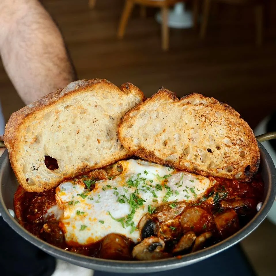 Our Moroccan Shakshuka signature dish just hits different sometimes. 

#hobsonville #Westgate #bostoncafenz #brunch #aucklandcafe