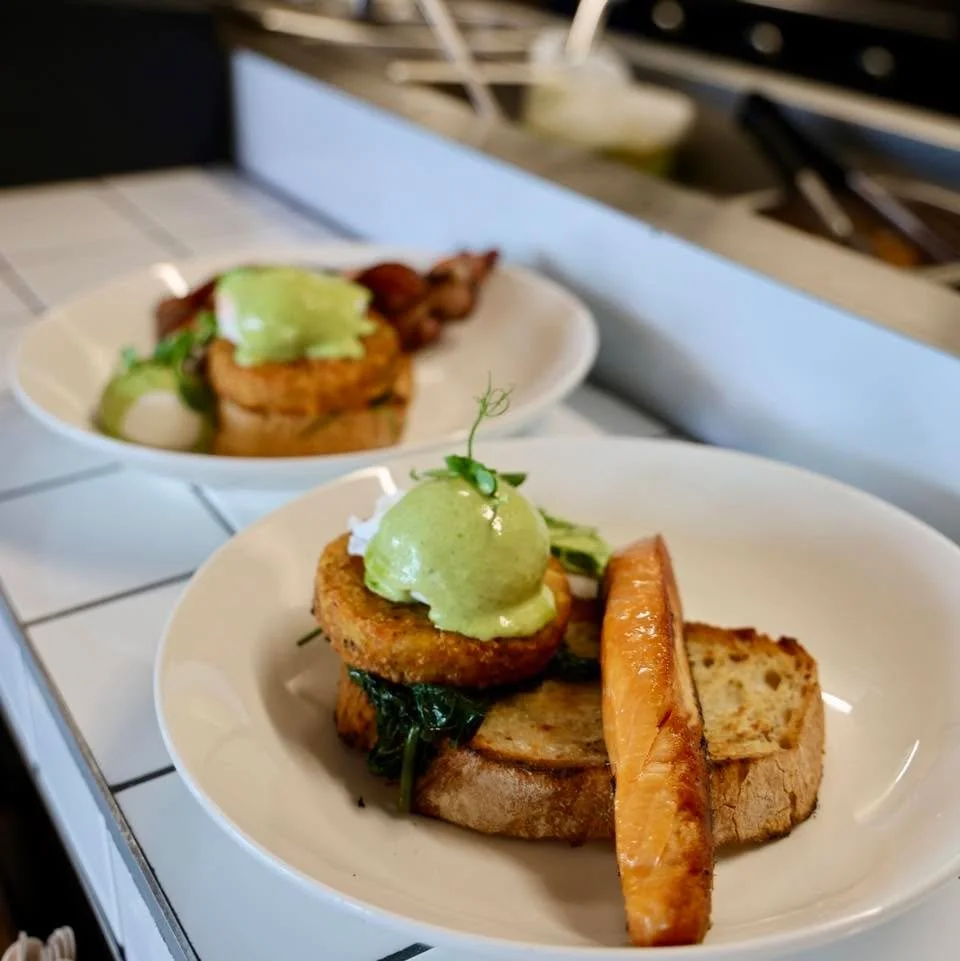 Our Salmon Eggs Bene is perfect if you&rsquo;re looking for a classic breakfast with something different! 

#hobsonville #Westgate #bostoncafenz #aucklandcafe #brunch